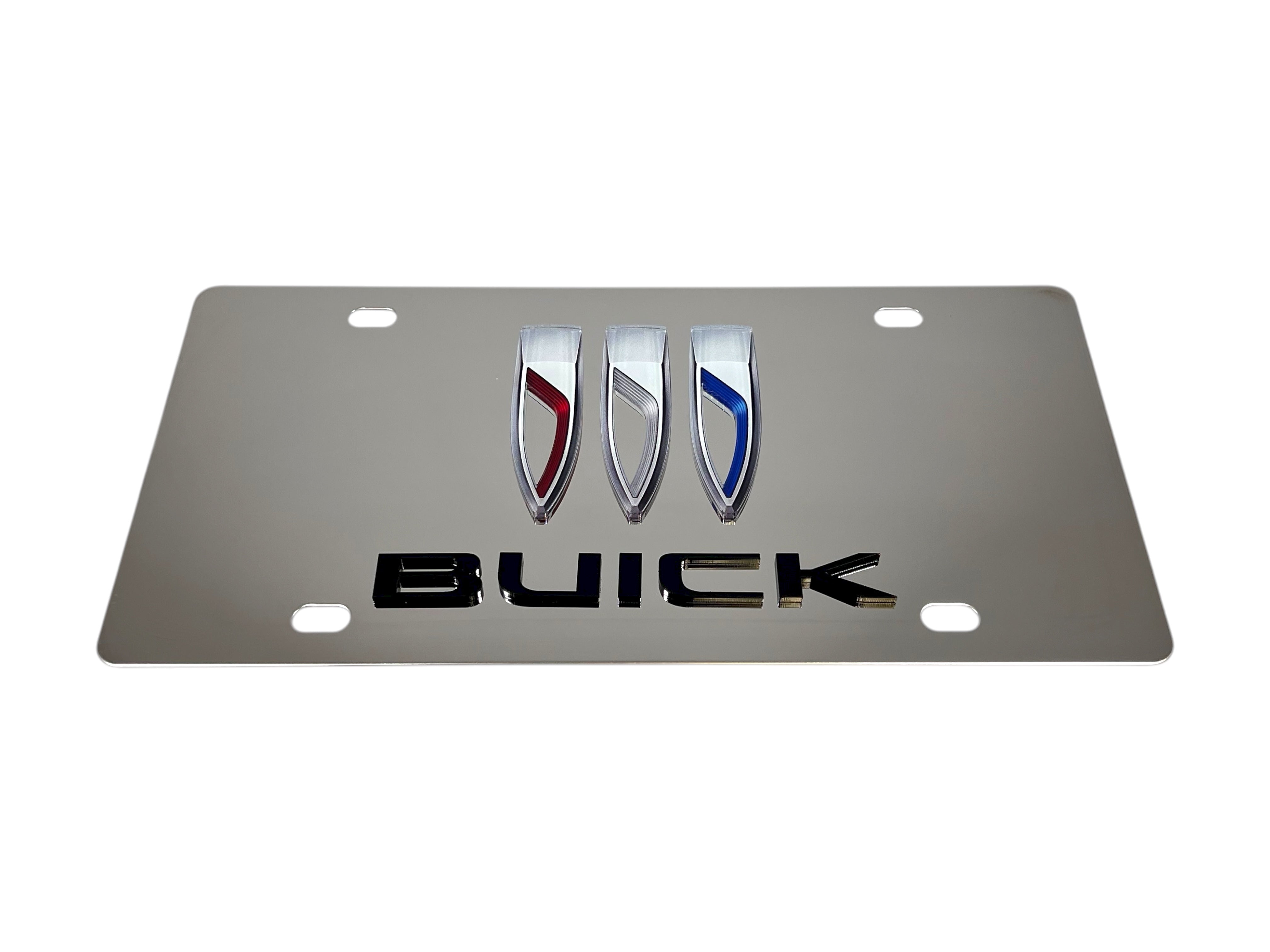 Buick Stainless Steel License Plate