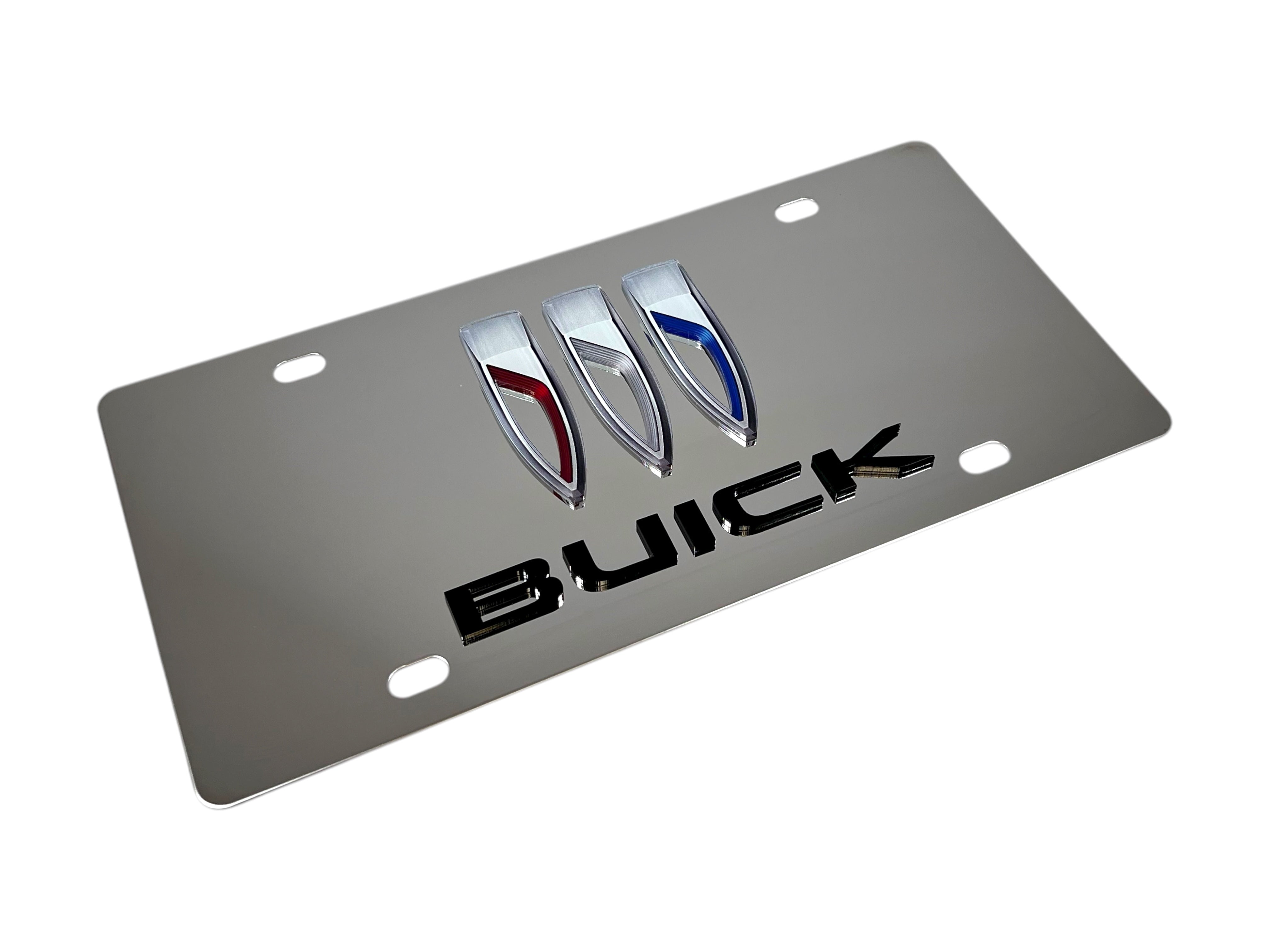Buick Stainless Steel License Plate