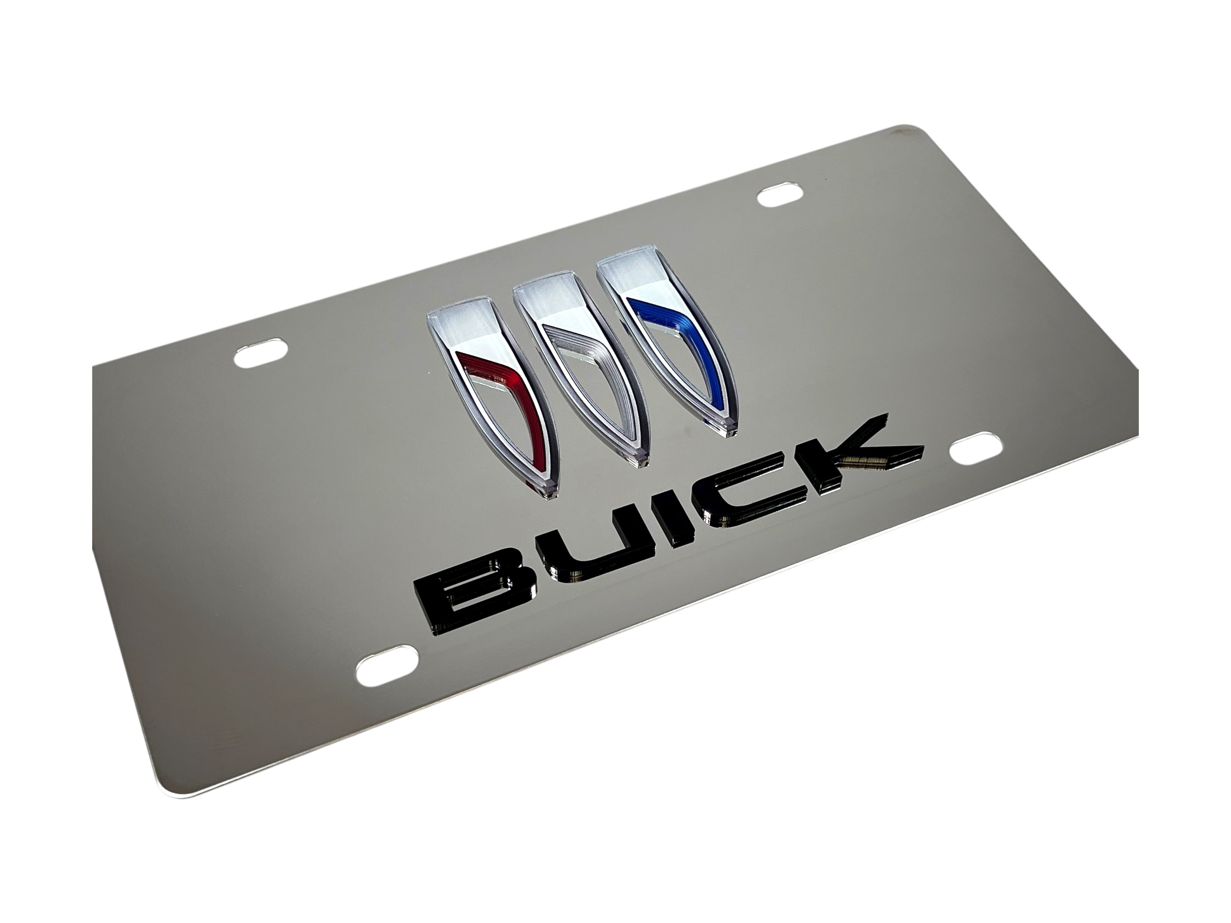 Buick Stainless Steel License Plate