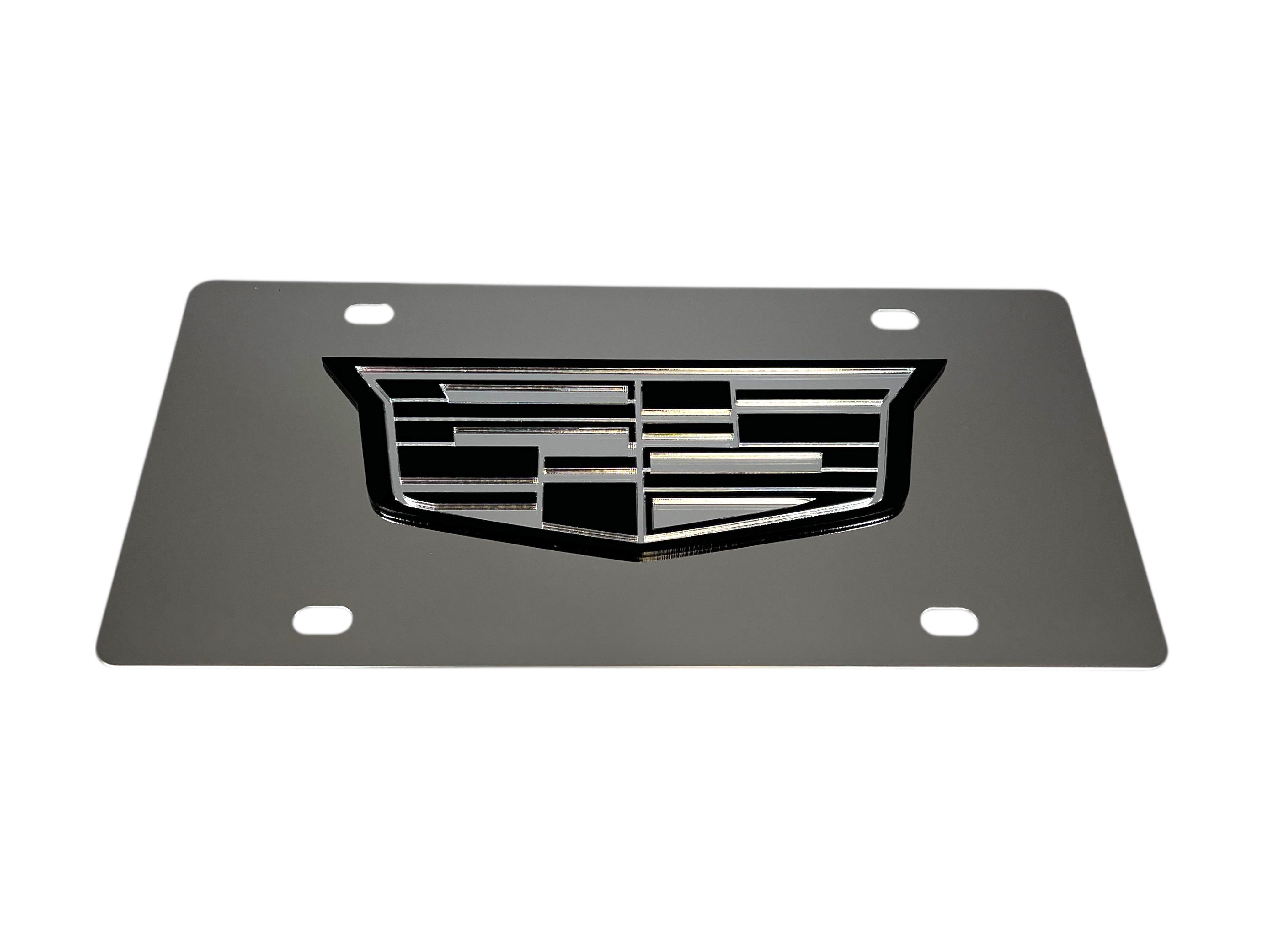 Cadillac Stainless Steel License Plate