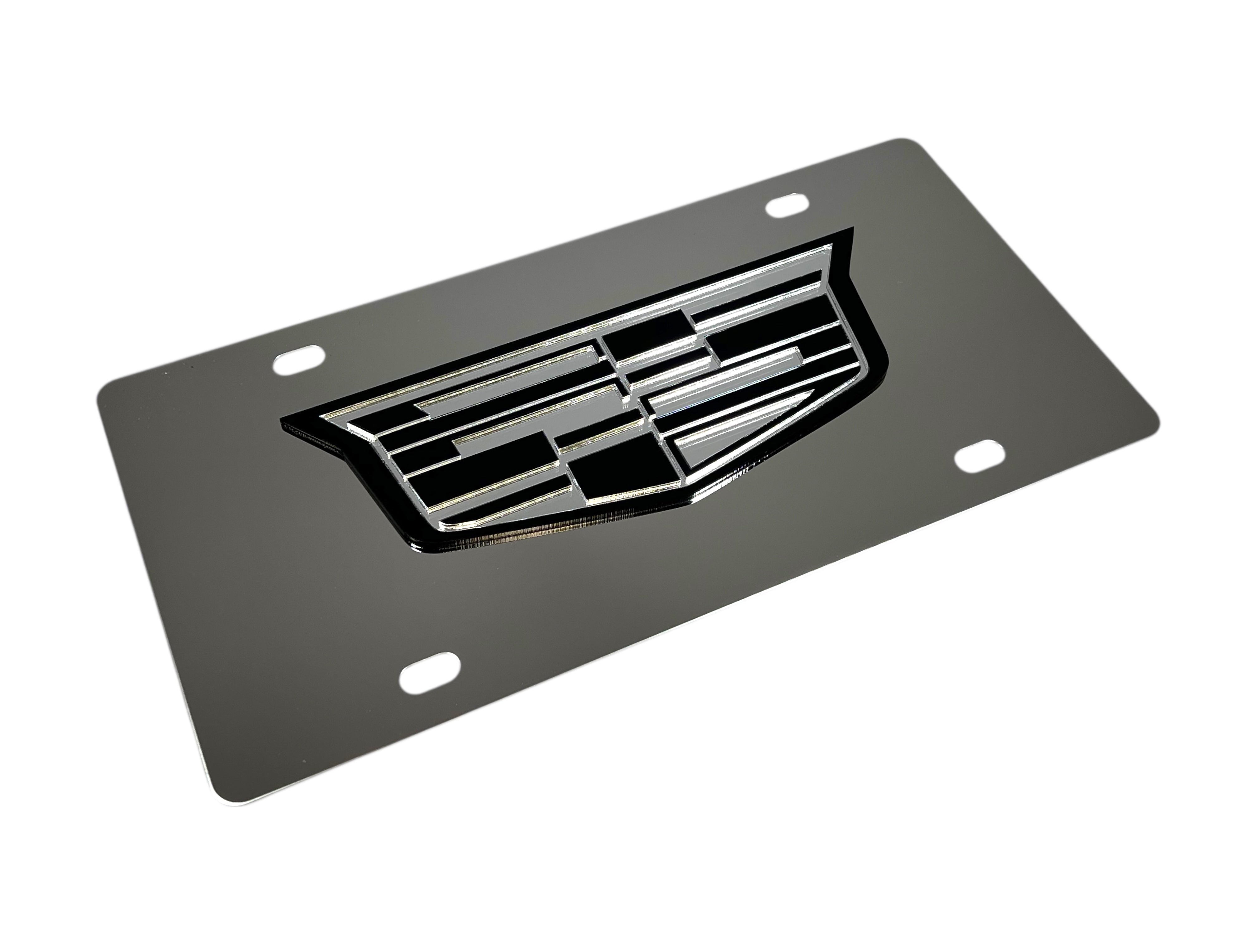 Cadillac Stainless Steel License Plate