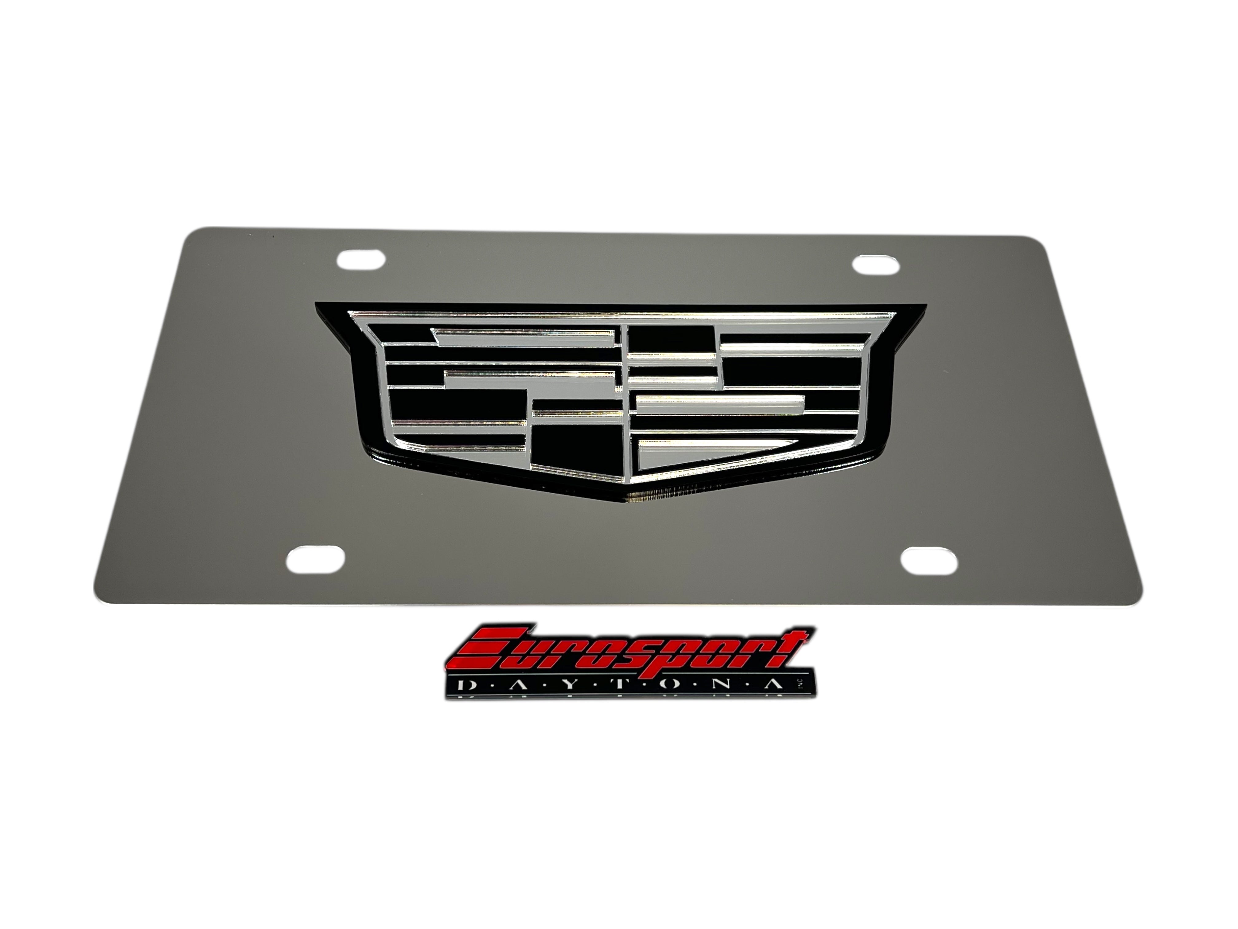 Cadillac Stainless Steel License Plate