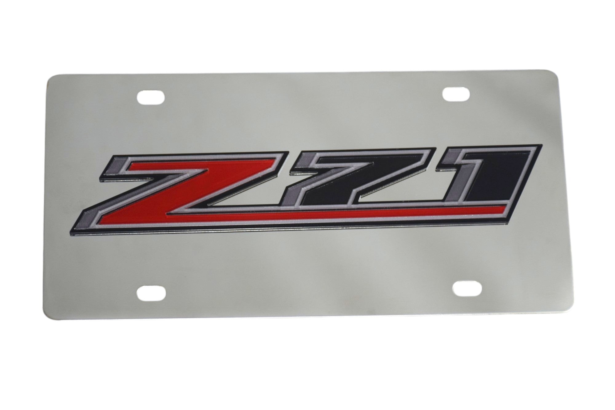 2015 Chevrolet Z-71 Stainless Steel License Plate