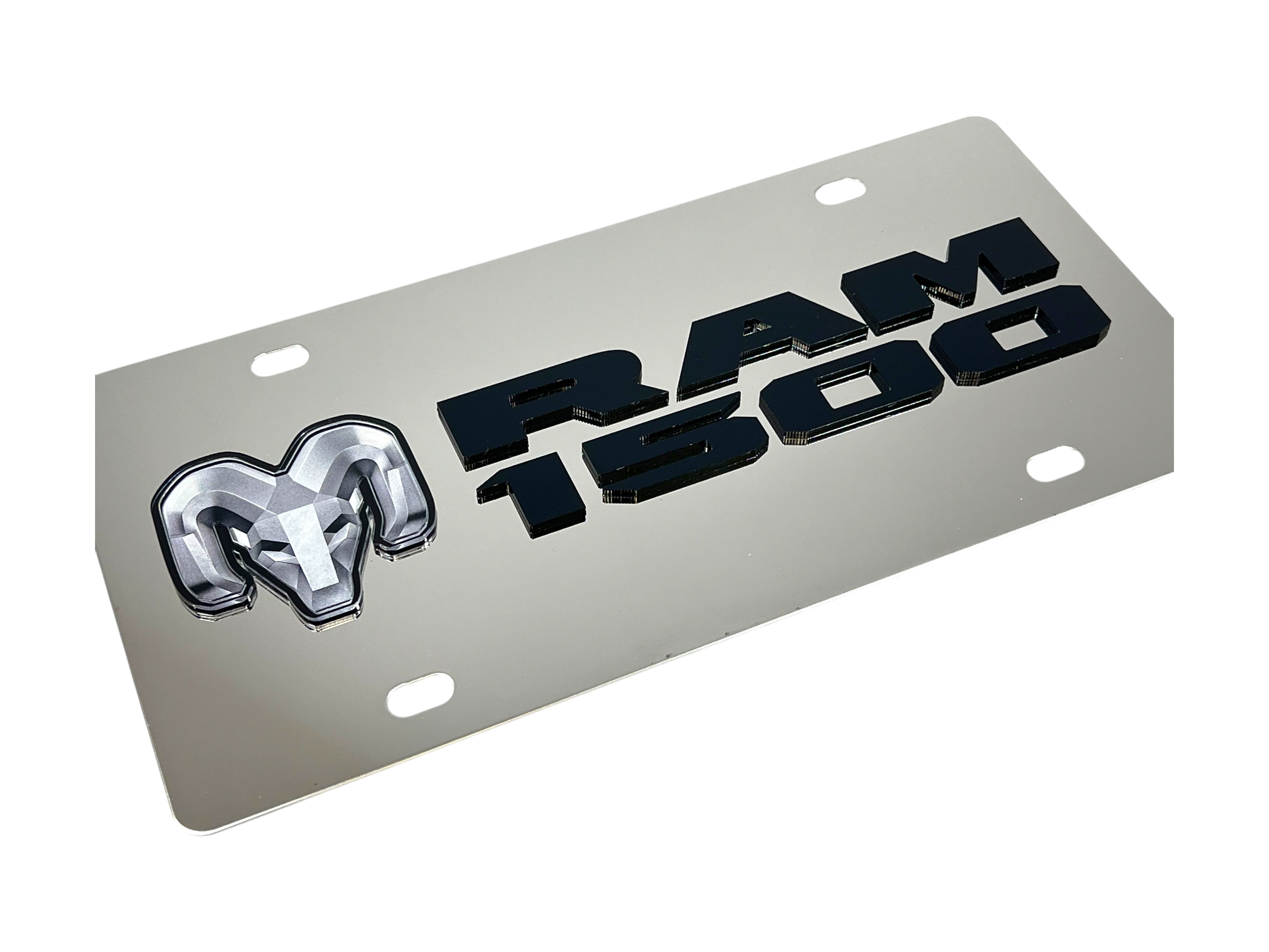 Ram 1500 Stainless Steel License Plate