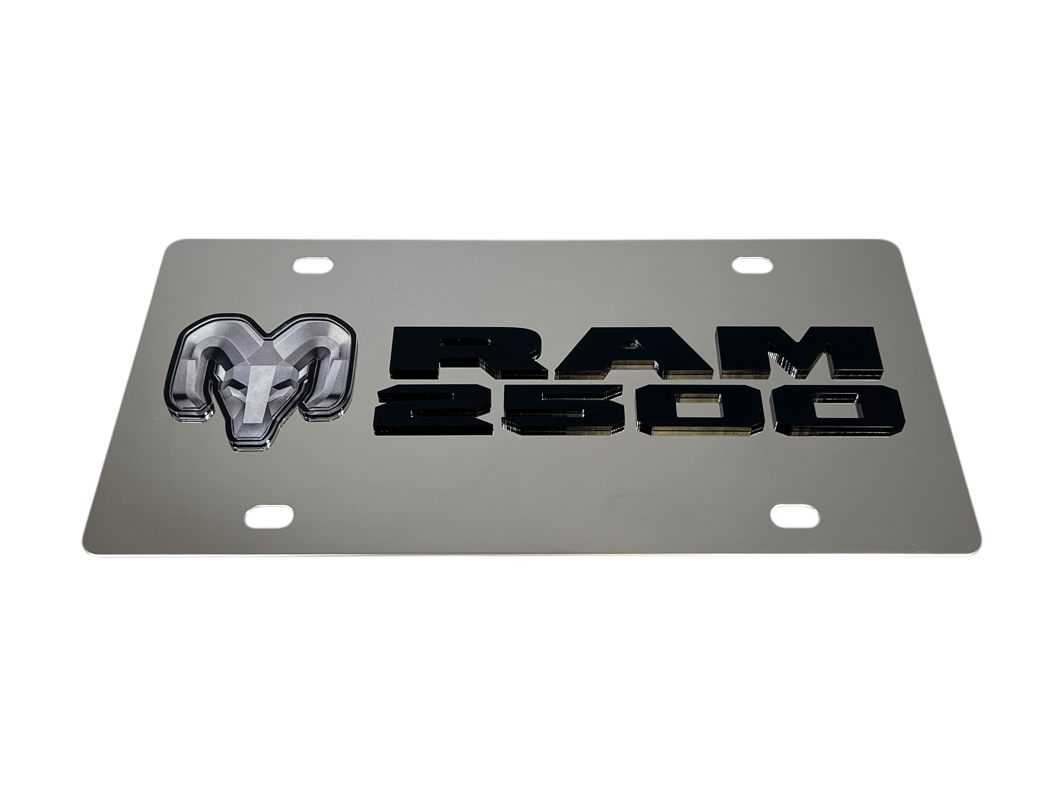 Ram 2500 Stainless Steel License Plate