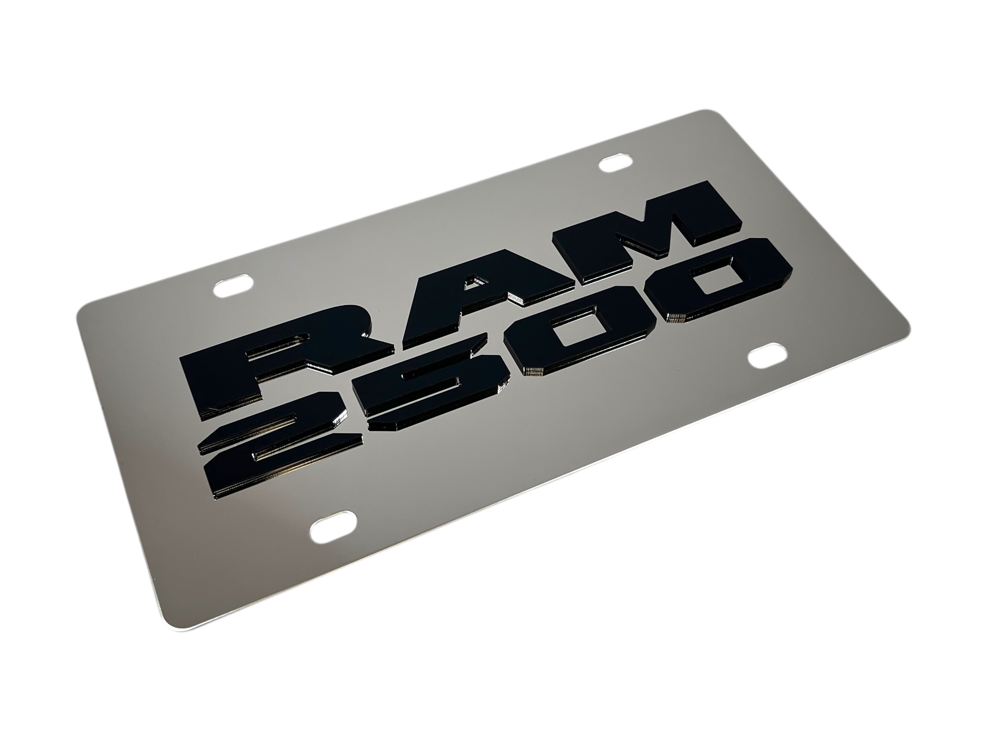 Ram 2500 Stainless Steel License Plate
