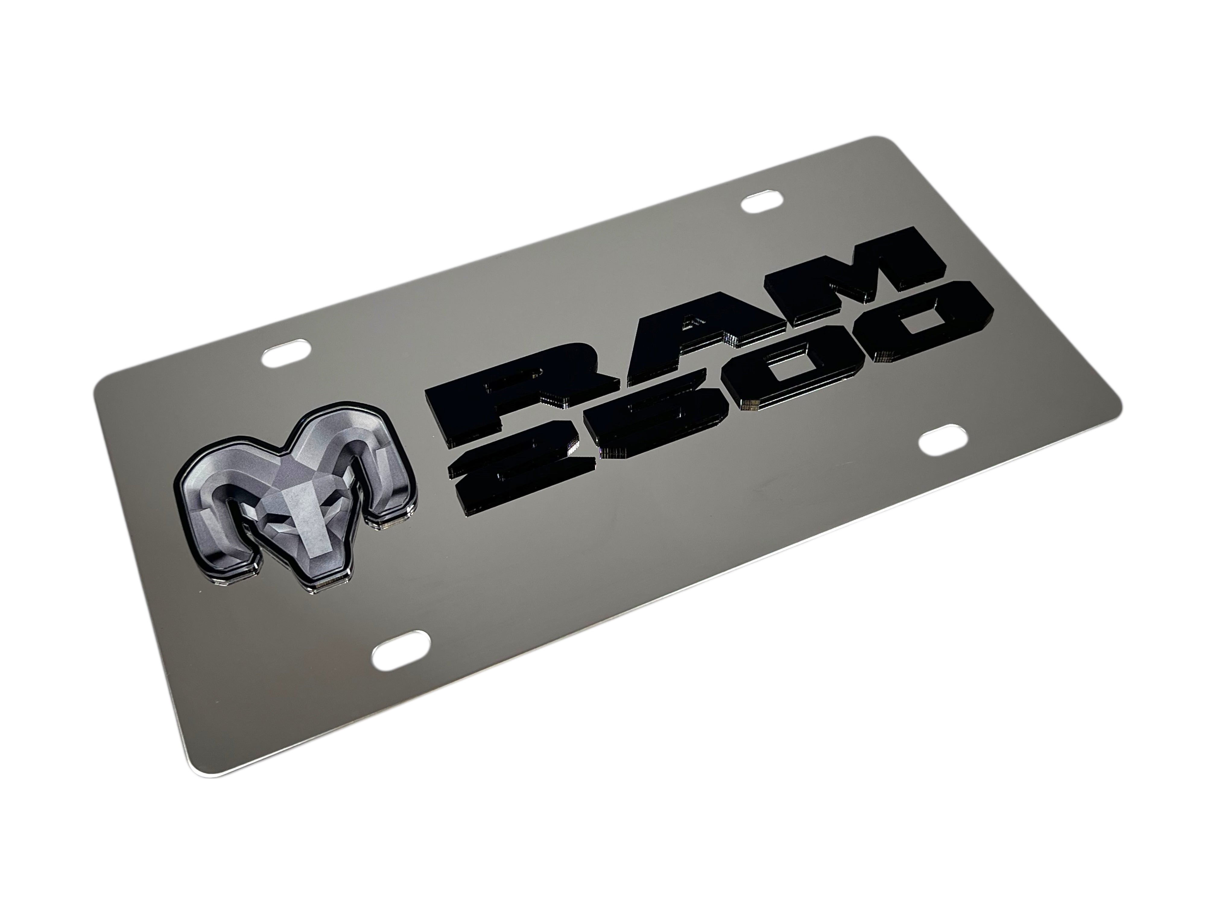 Ram 2500 Stainless Steel License Plate