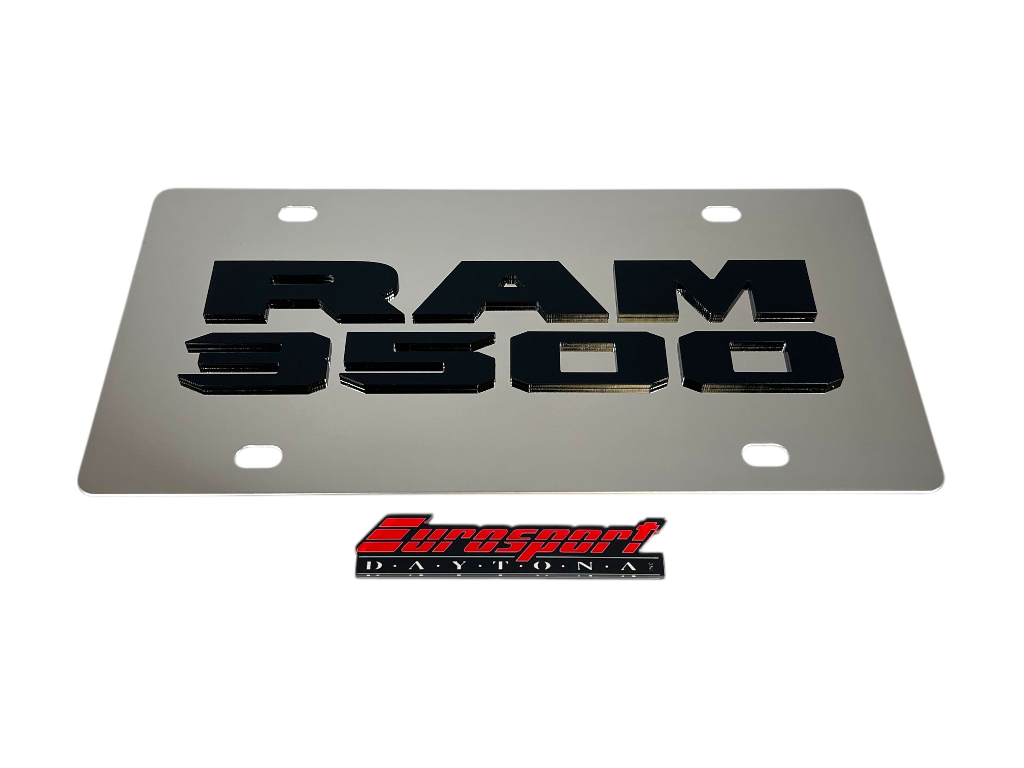 Ram 3500 Stainless Steel License Plate