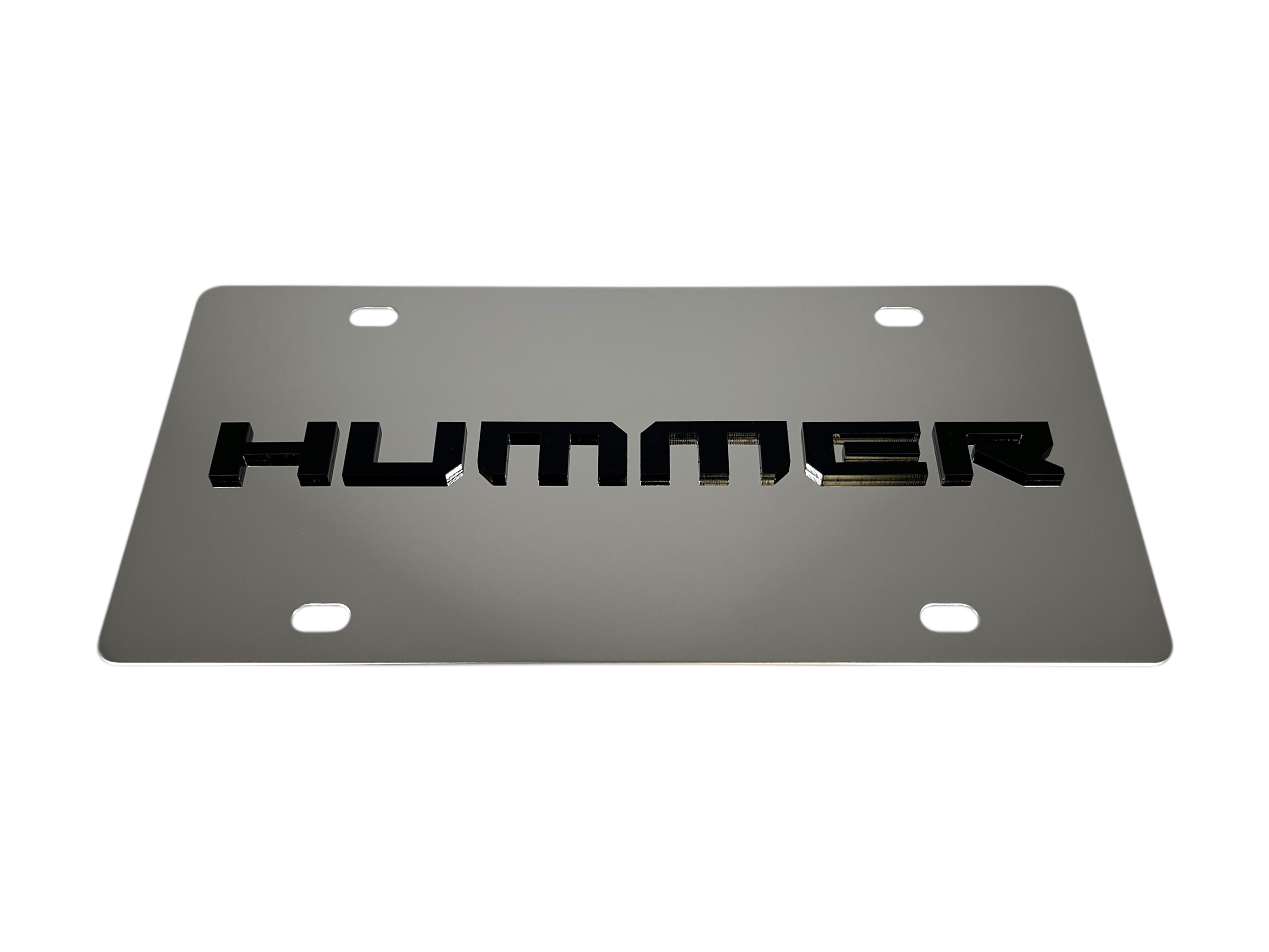 Hummer Stainless Steel License Plate