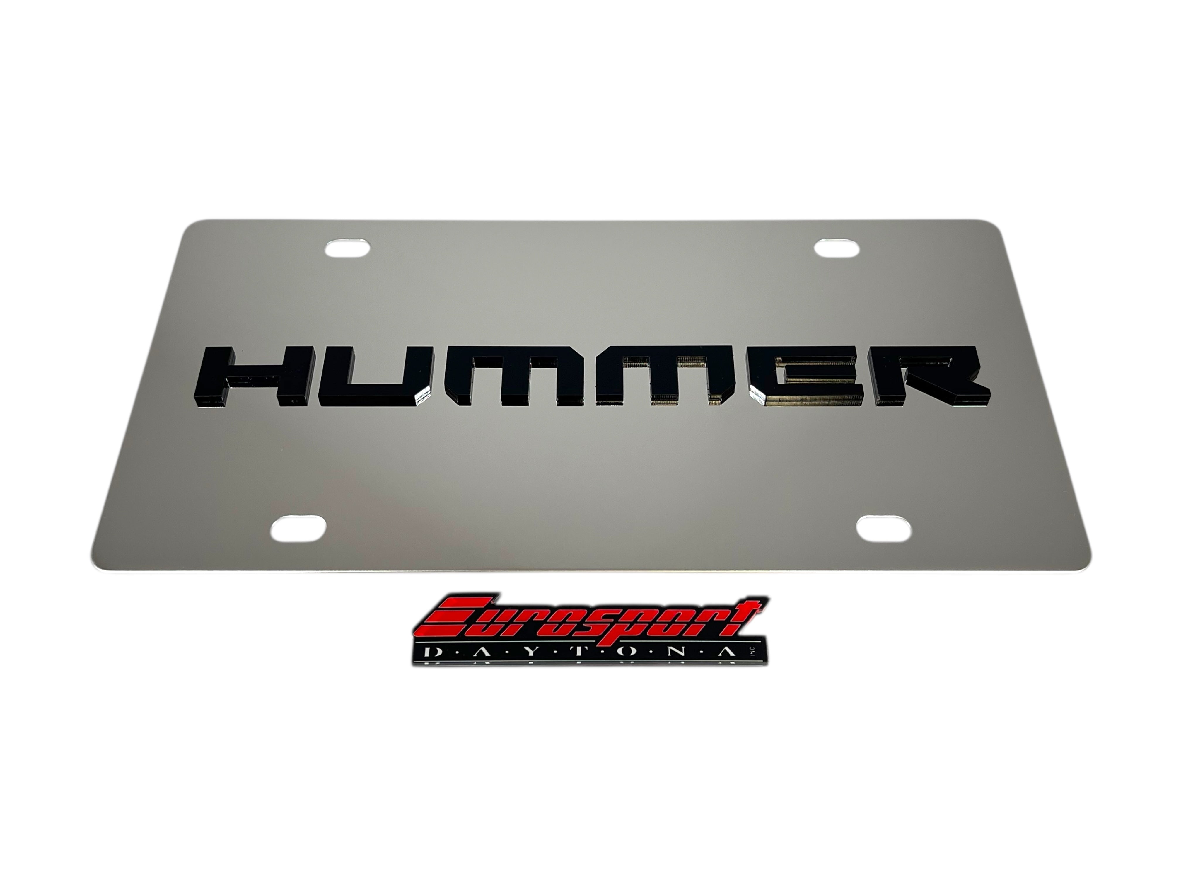 Hummer Stainless Steel License Plate
