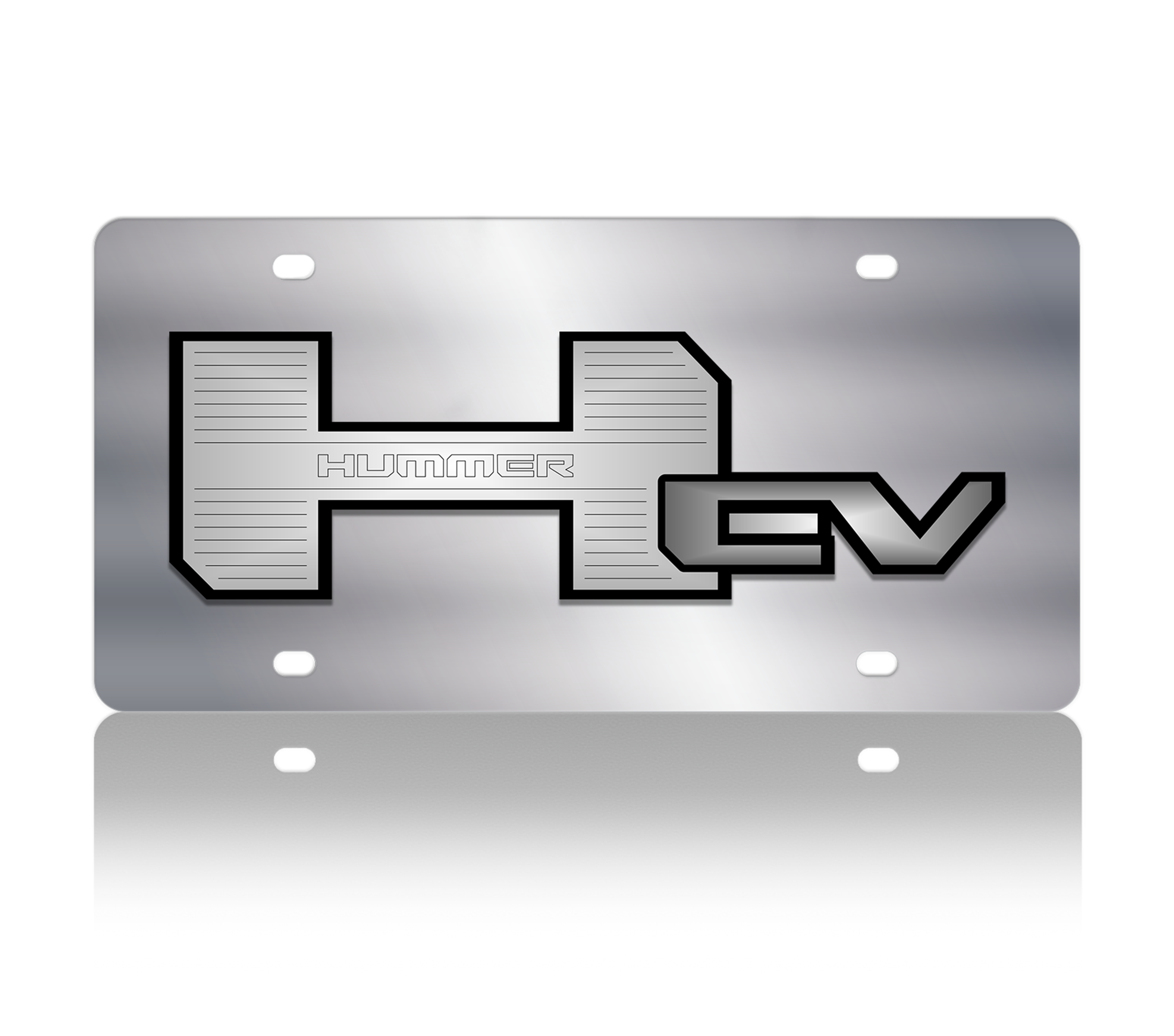 Hummer EV Stainless Steel License Plate
