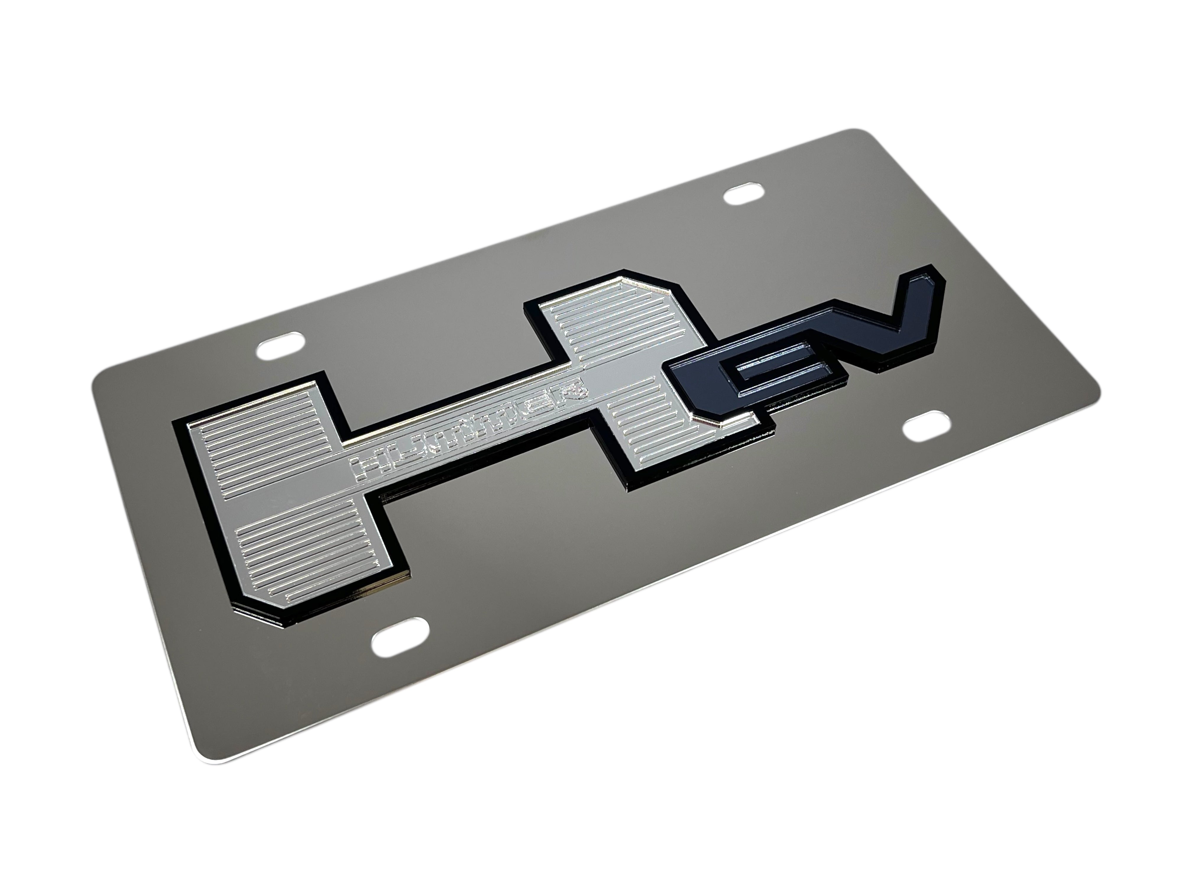 Hummer EV Stainless Steel License Plate