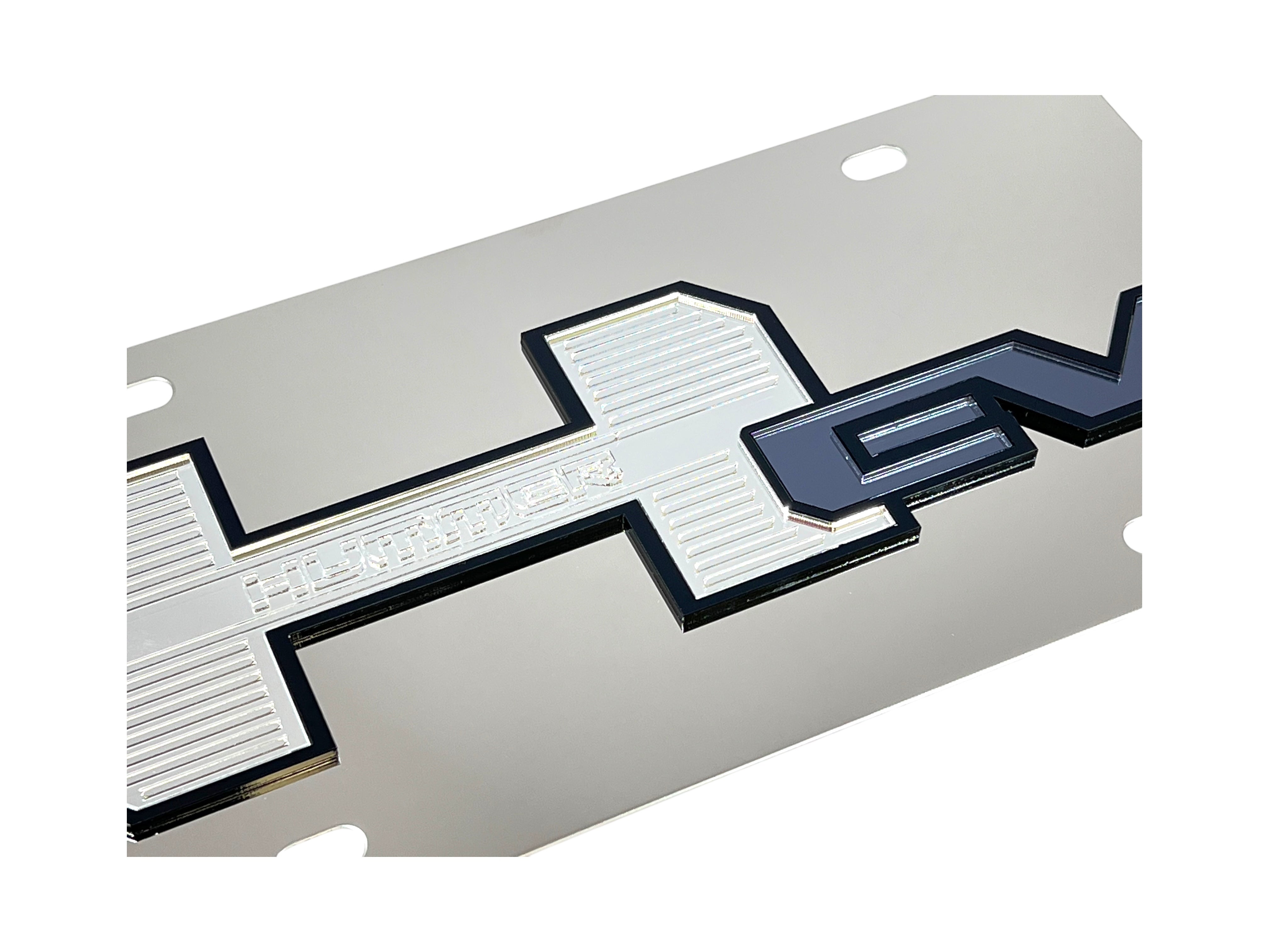 Hummer EV Stainless Steel License Plate