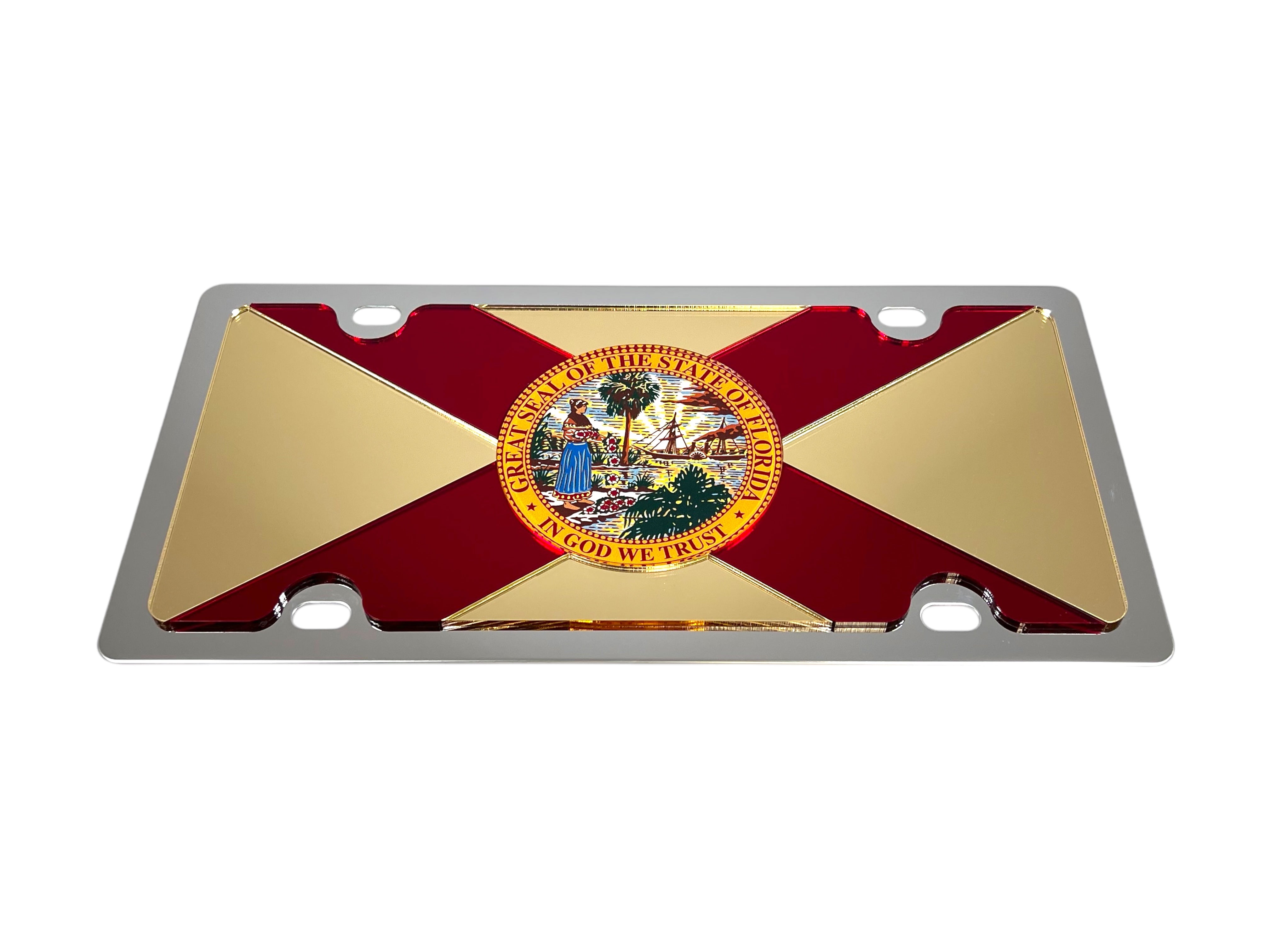 University Themed Florida State Flag License Plates