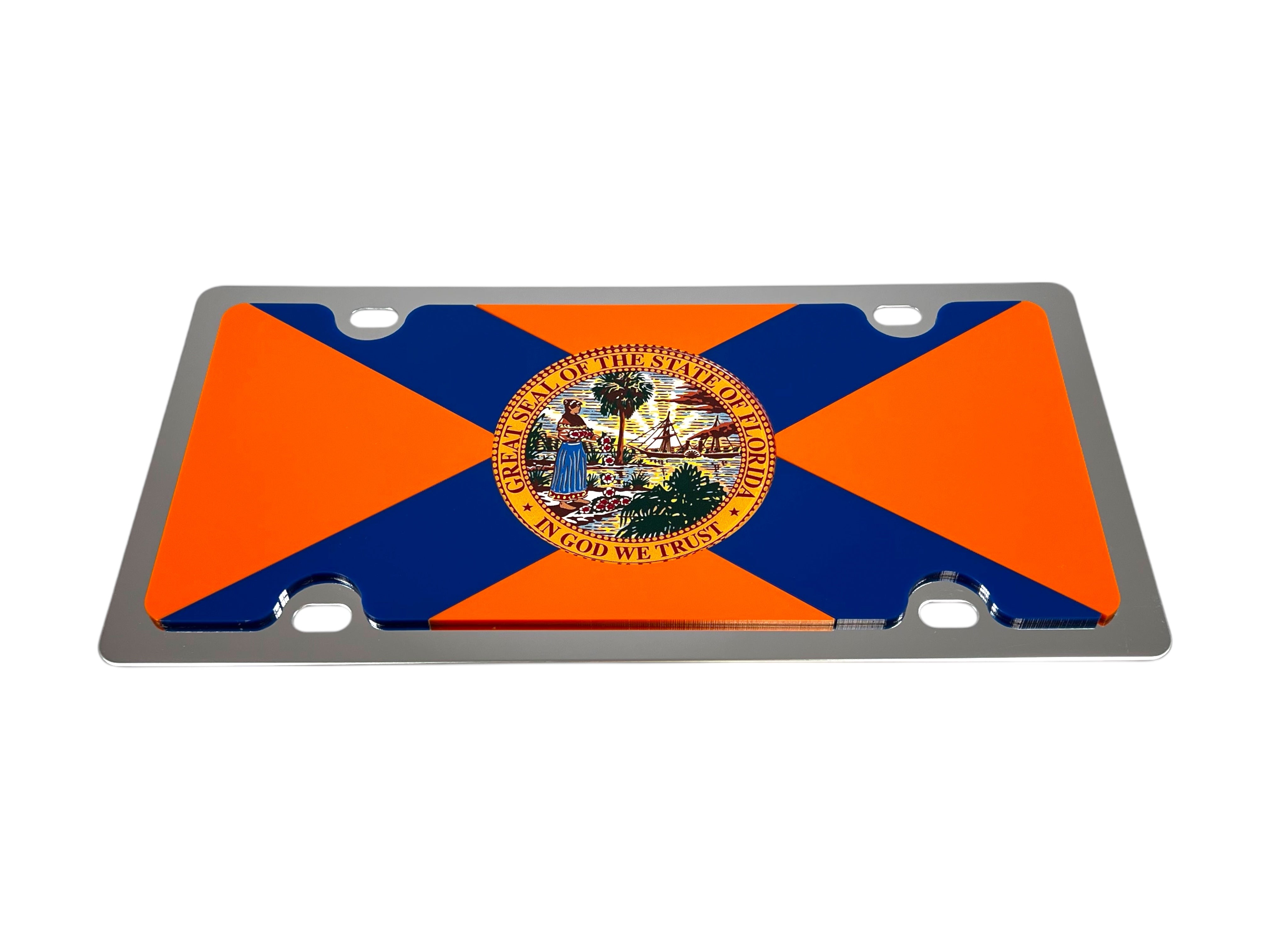 University Themed Florida State Flag License Plates
