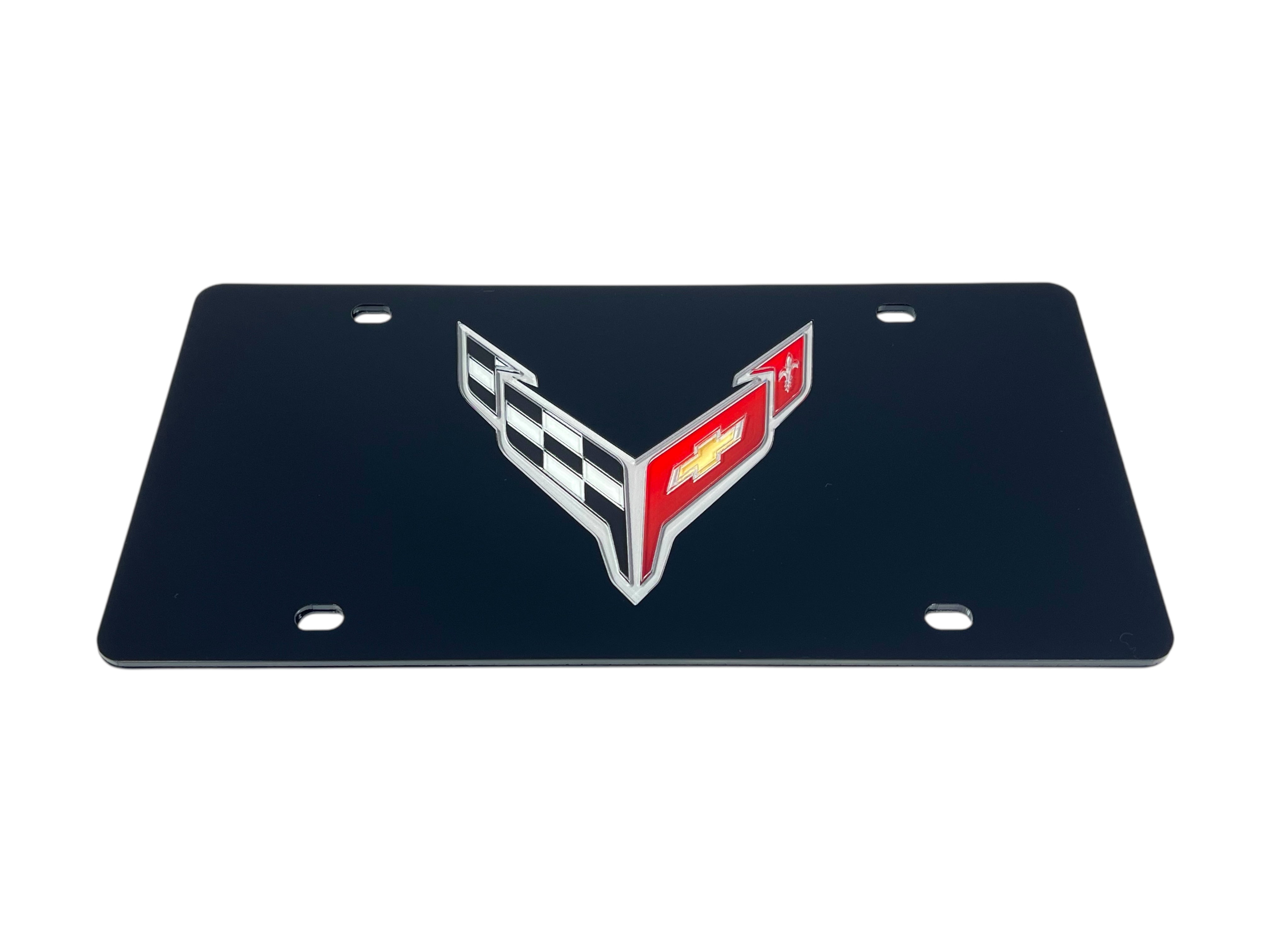 Chevrolet Corvette C8 Acrylic License Plate