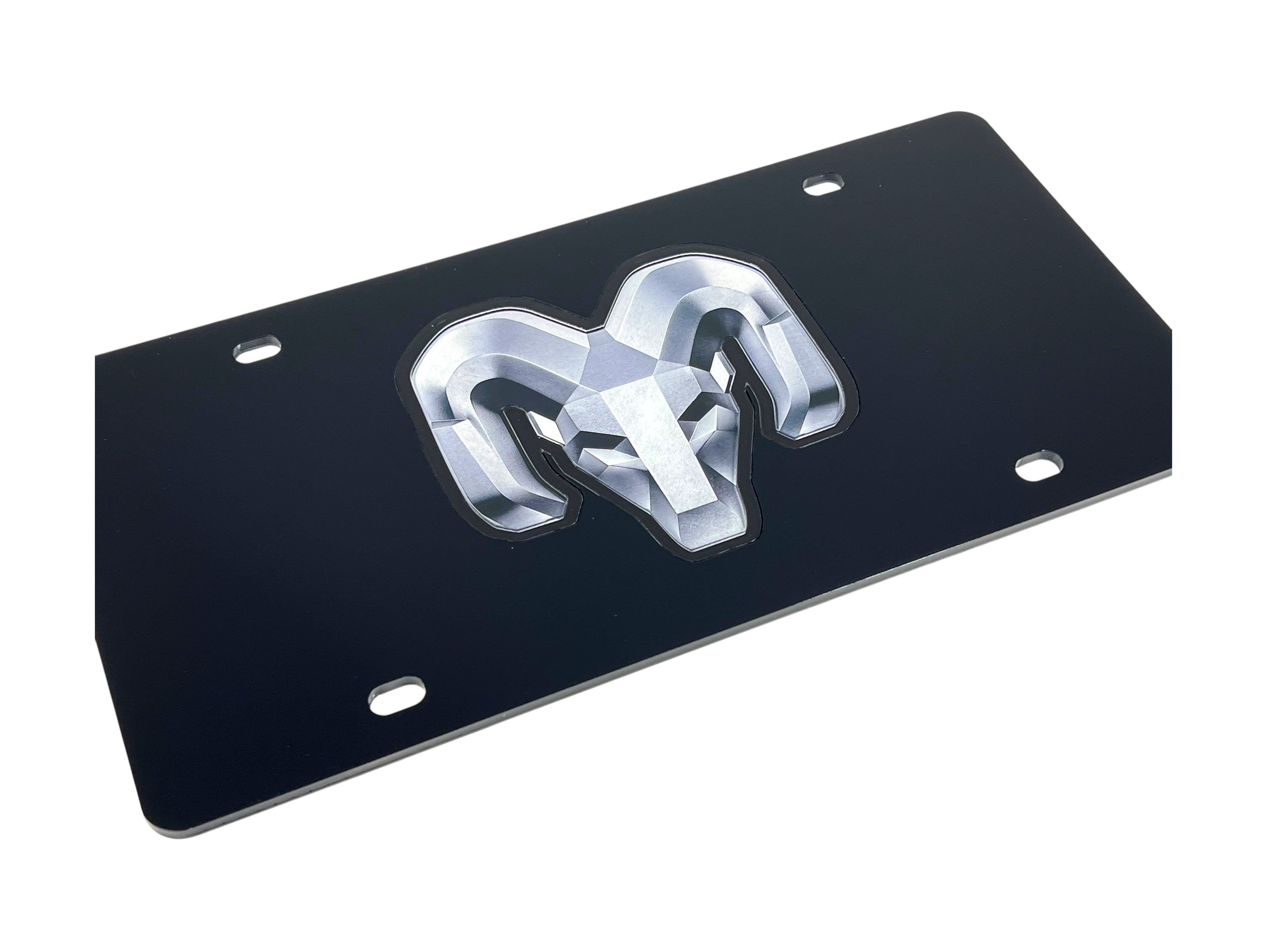 Ram Acrylic License Plate