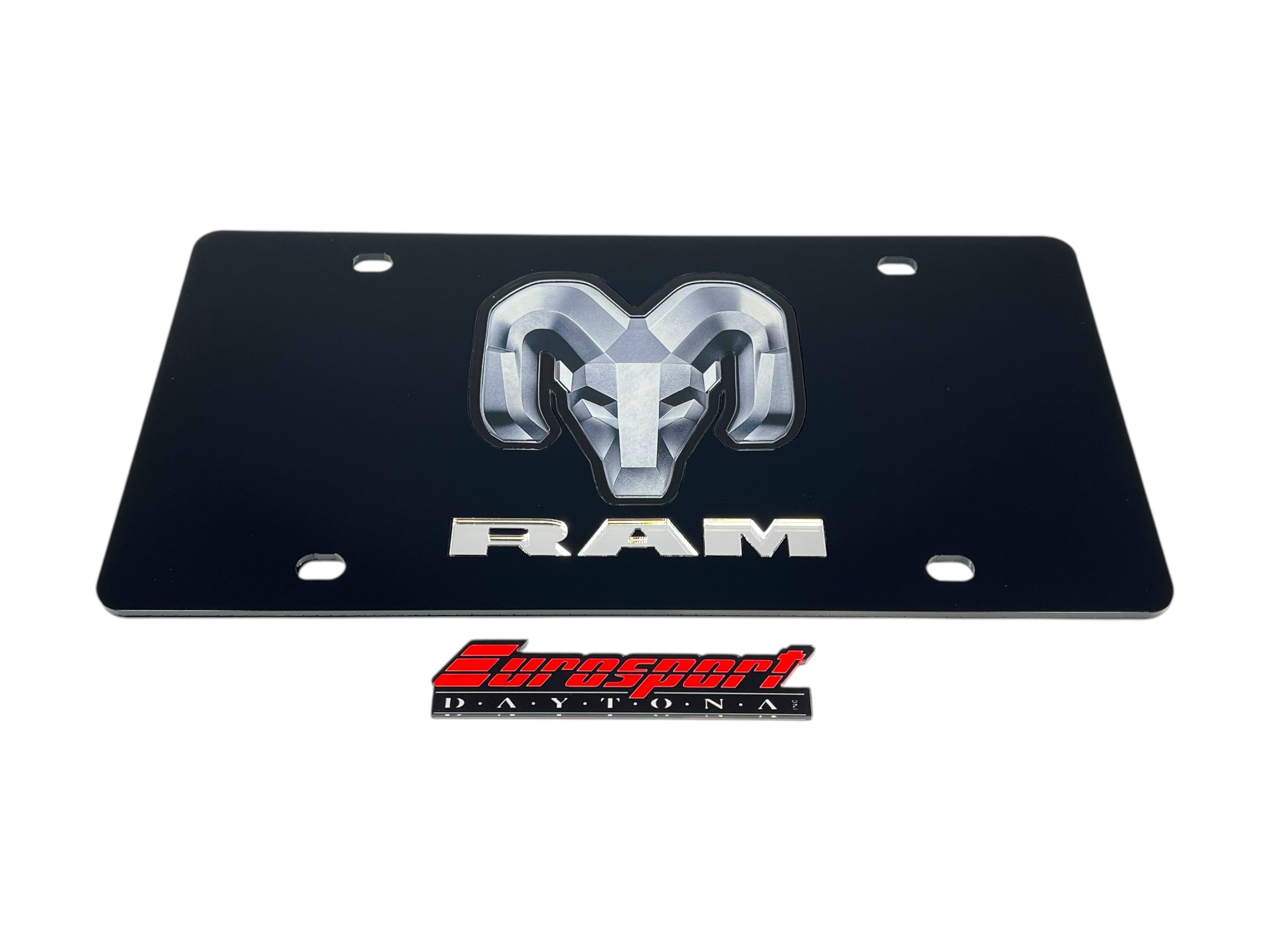 Ram Acrylic License Plate