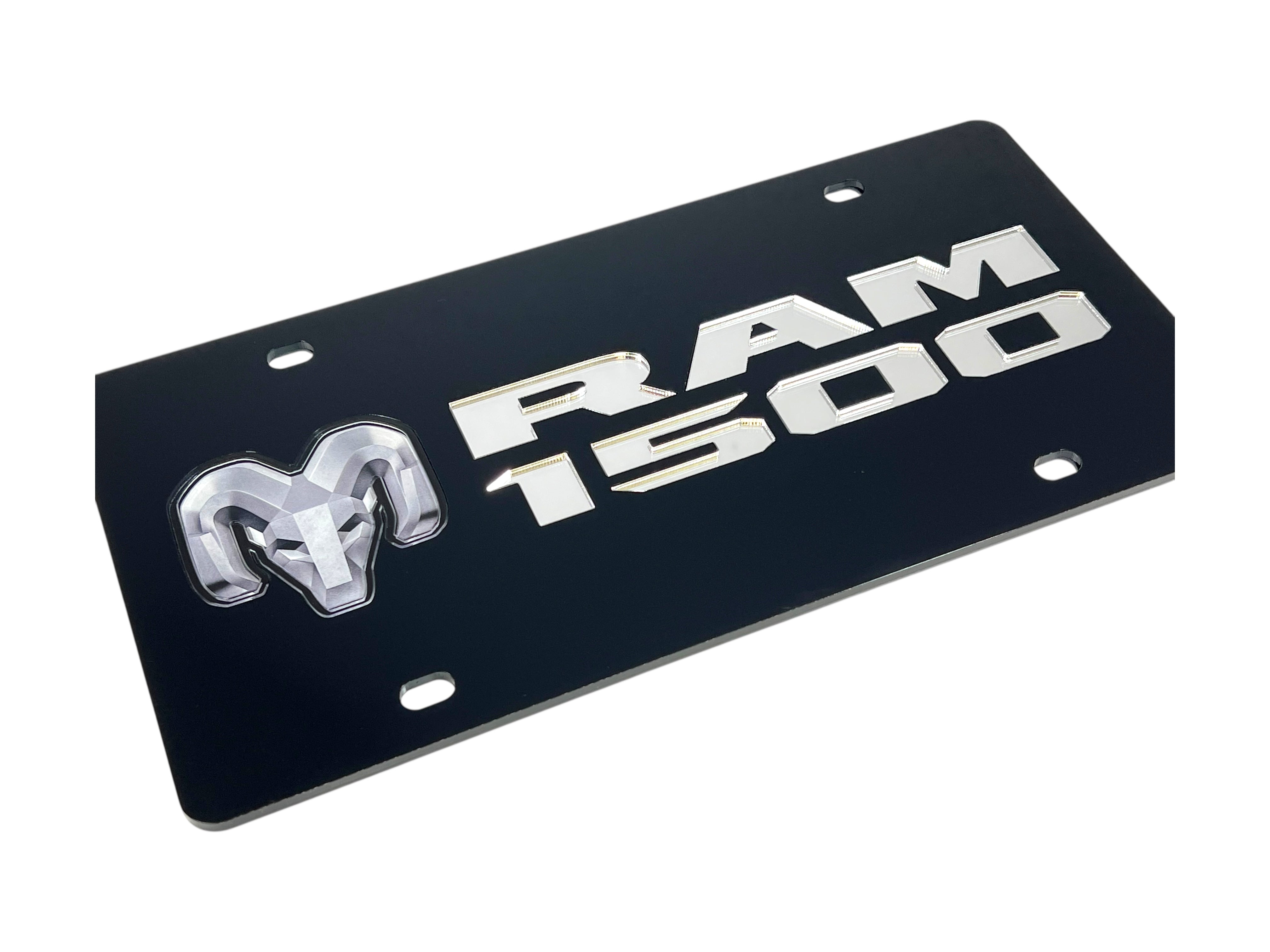 Ram 1500 Acrylic License Plate