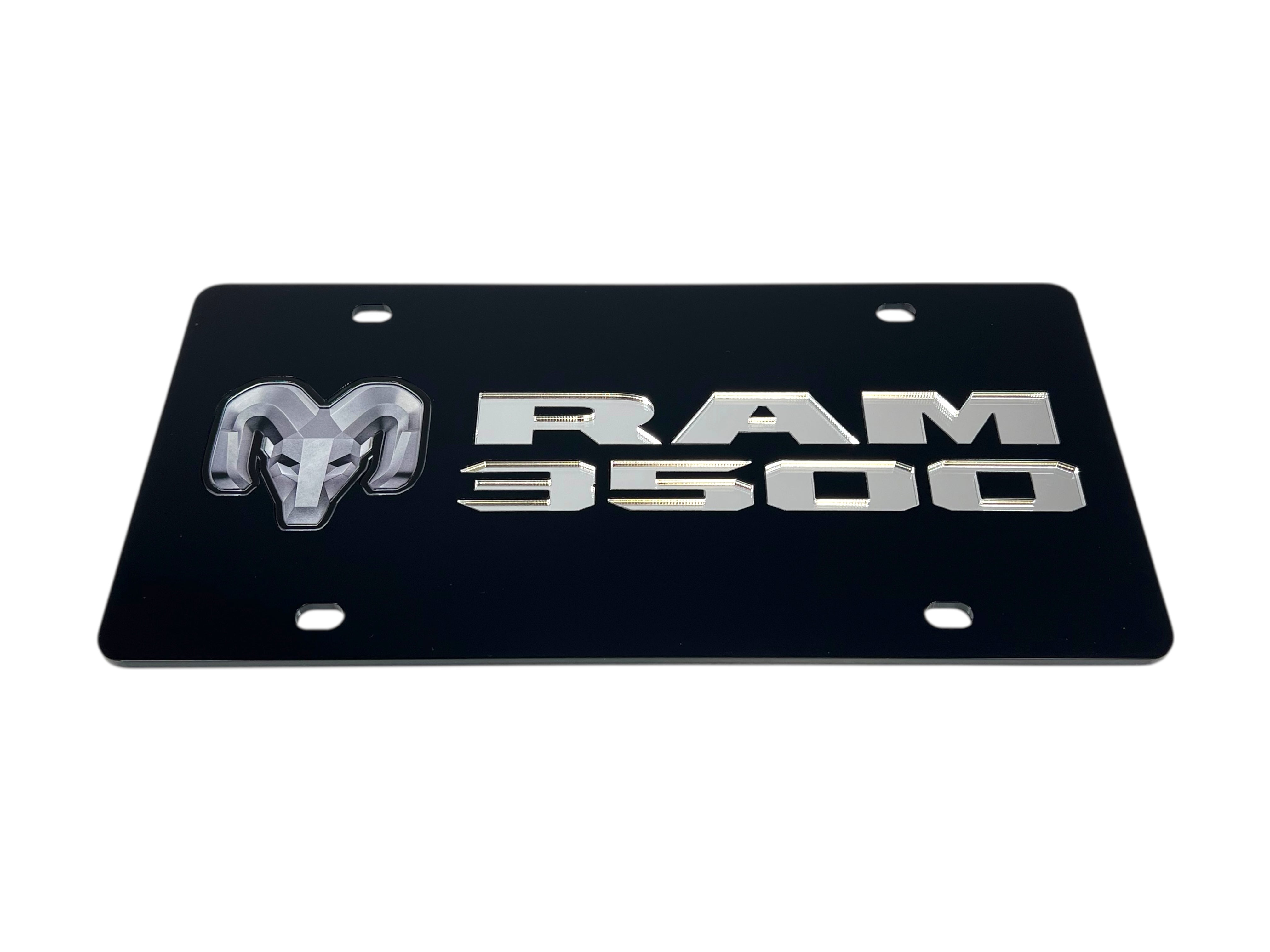 Ram 3500 Acrylic License Plate