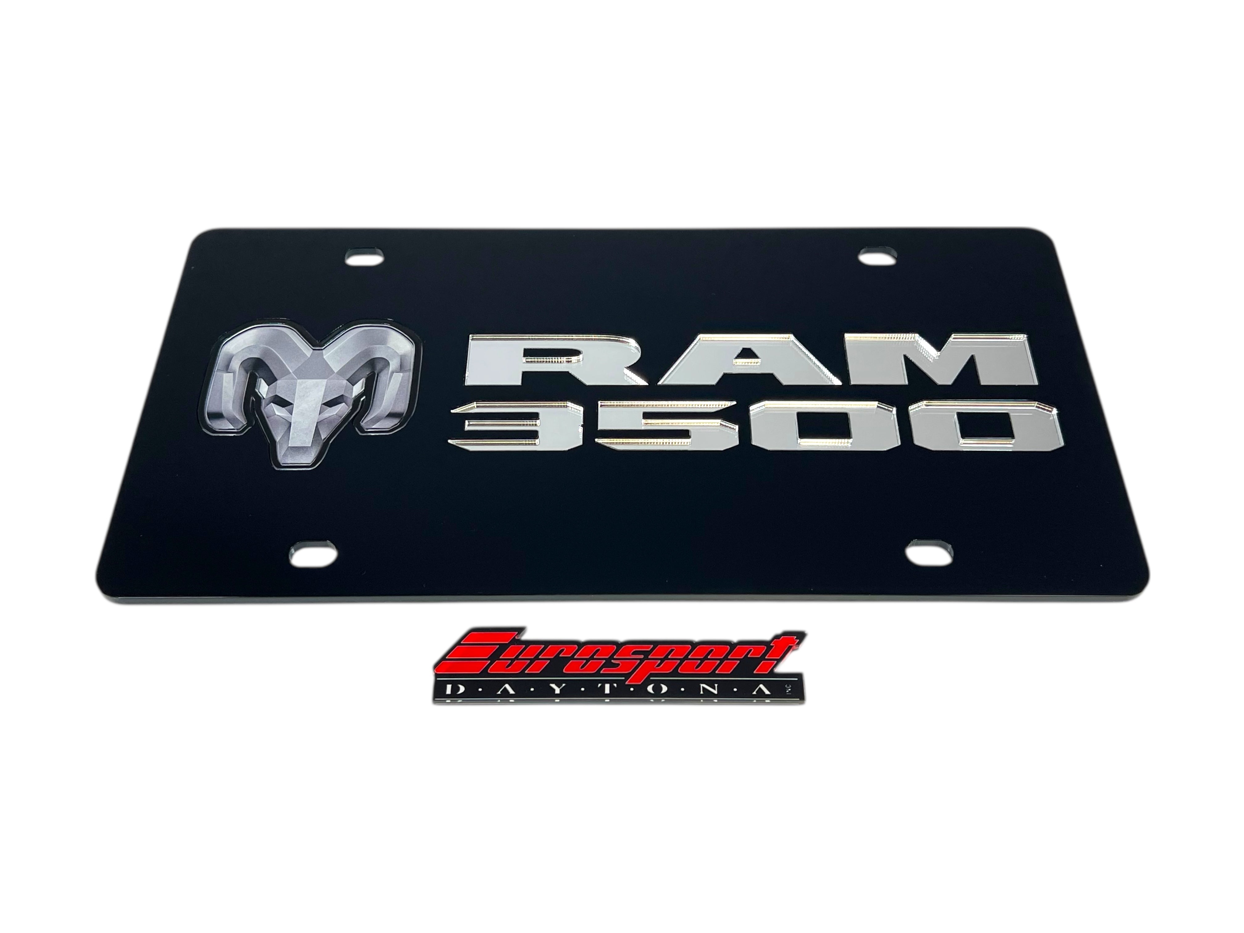 Ram 3500 Acrylic License Plate