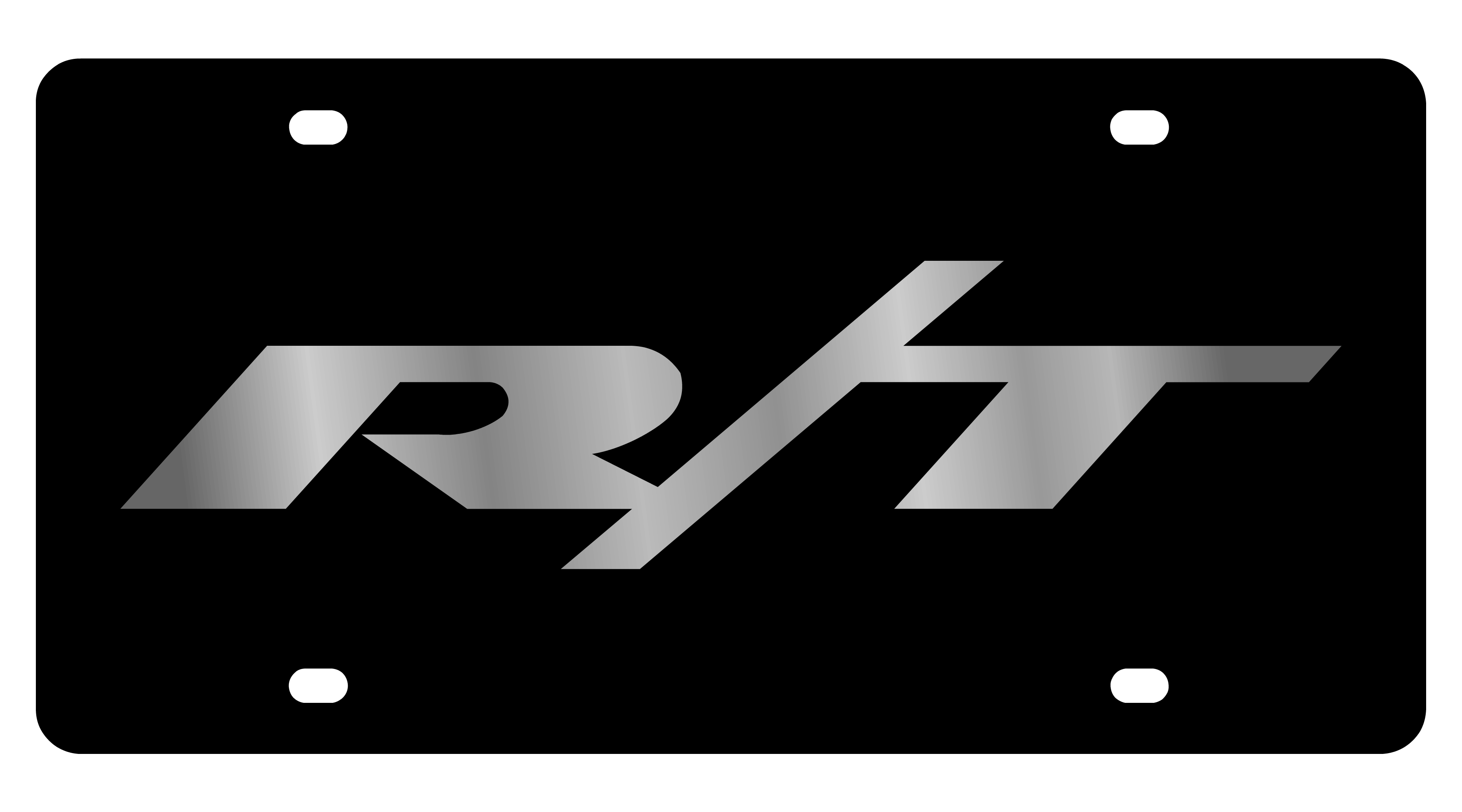 R/T Acrylic License Plate