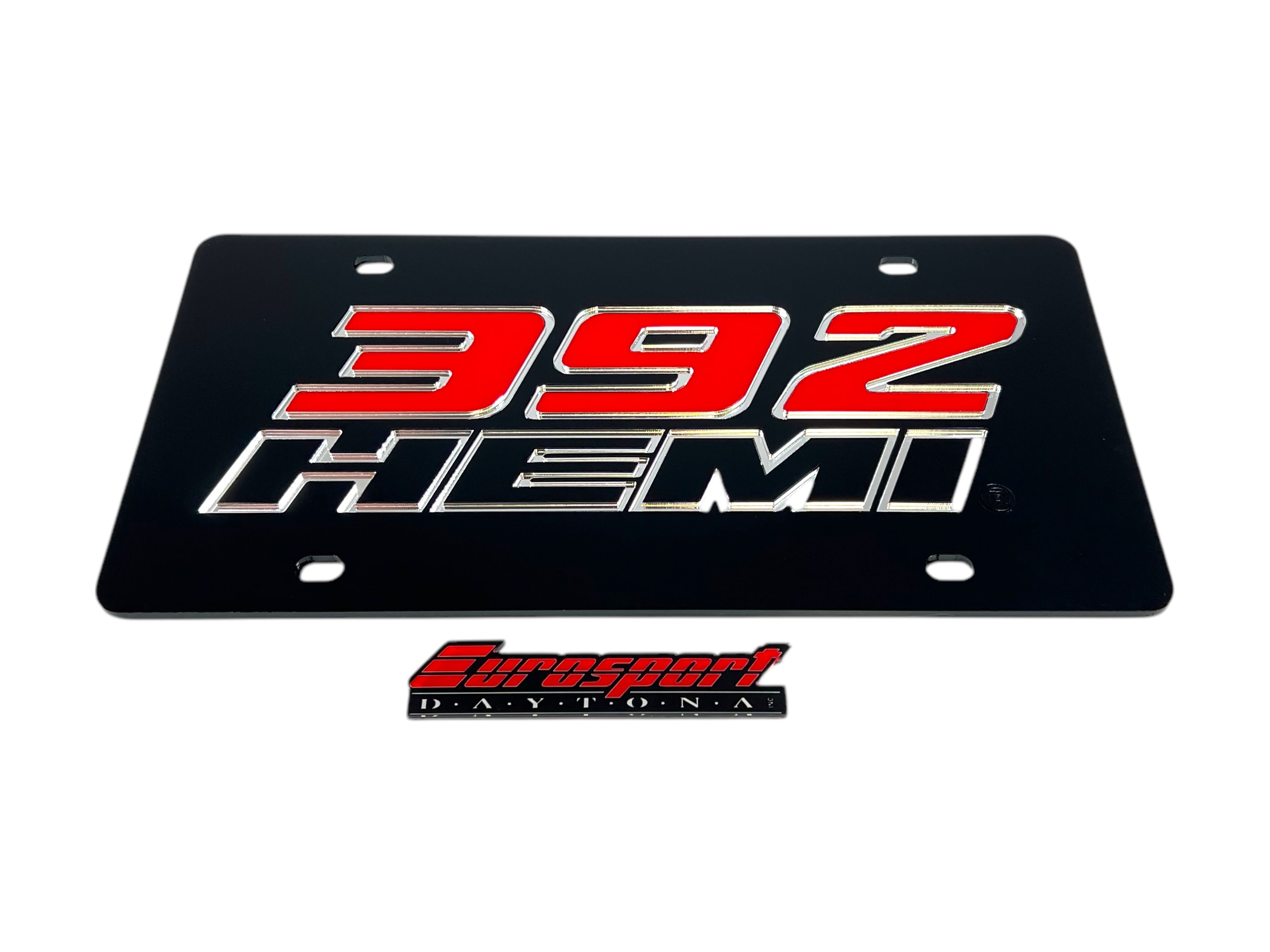 Dodge 392 HEMI Acrylic License Plate