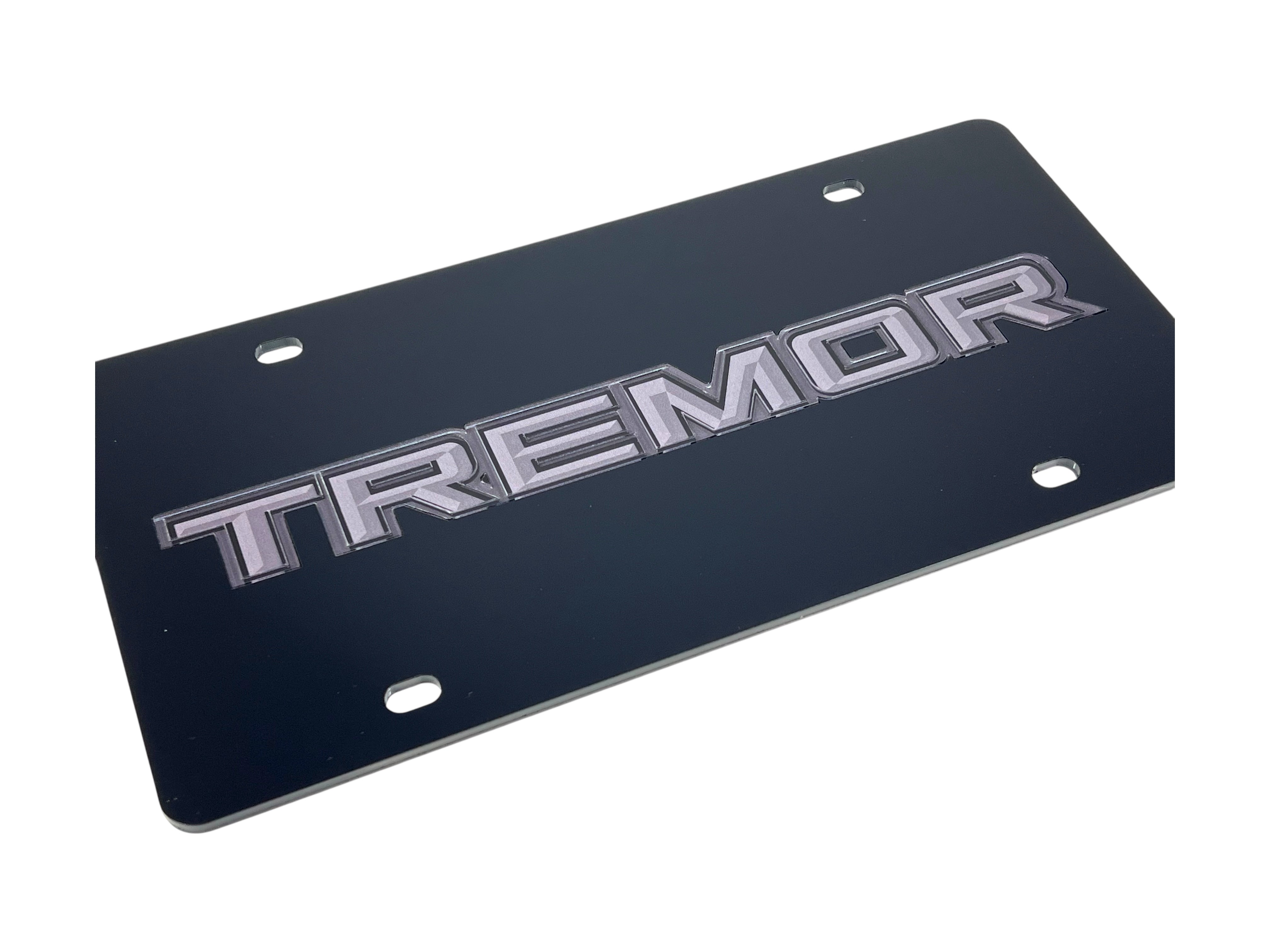Ford Tremor Blacked Out Acrylic License Plate