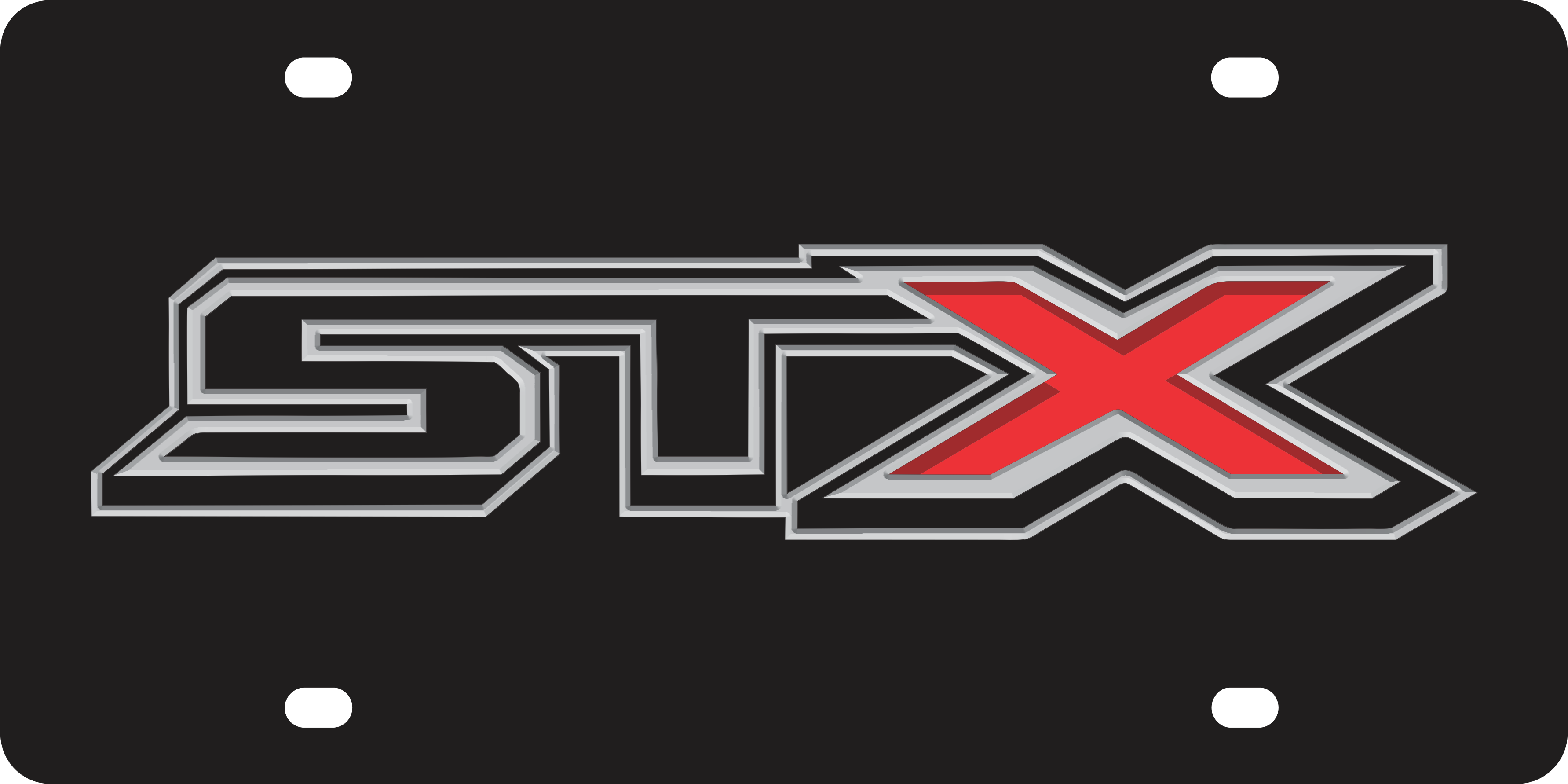 Ford F-150 STX Acrylic License Plate