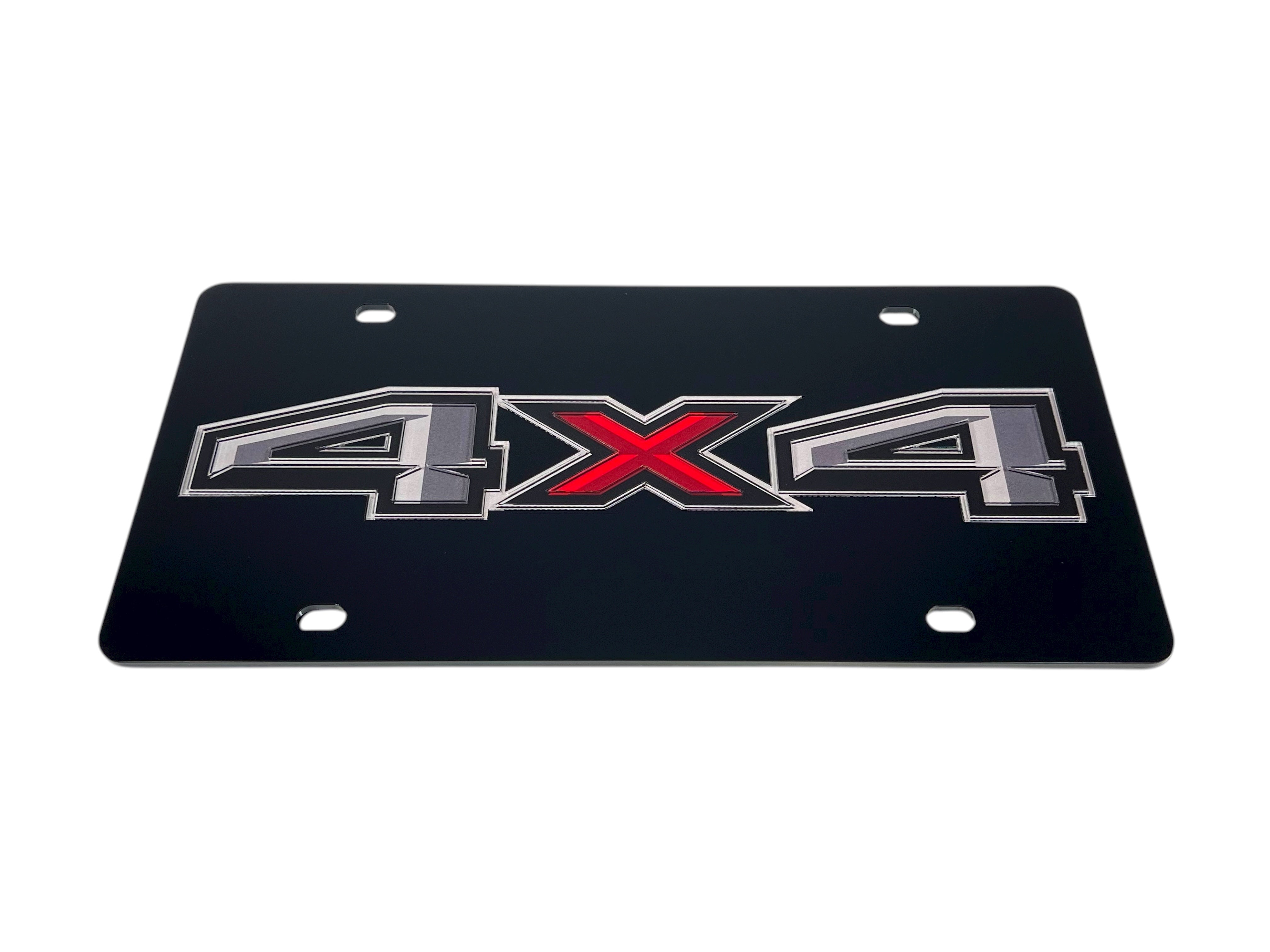Ford 4X4 Acrylic License Plate