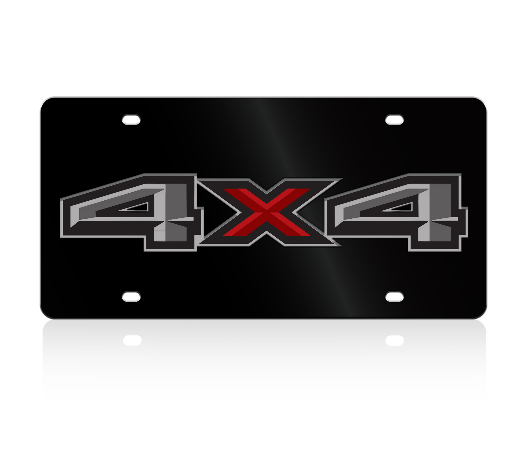 Ford 4X4 Acrylic License Plate