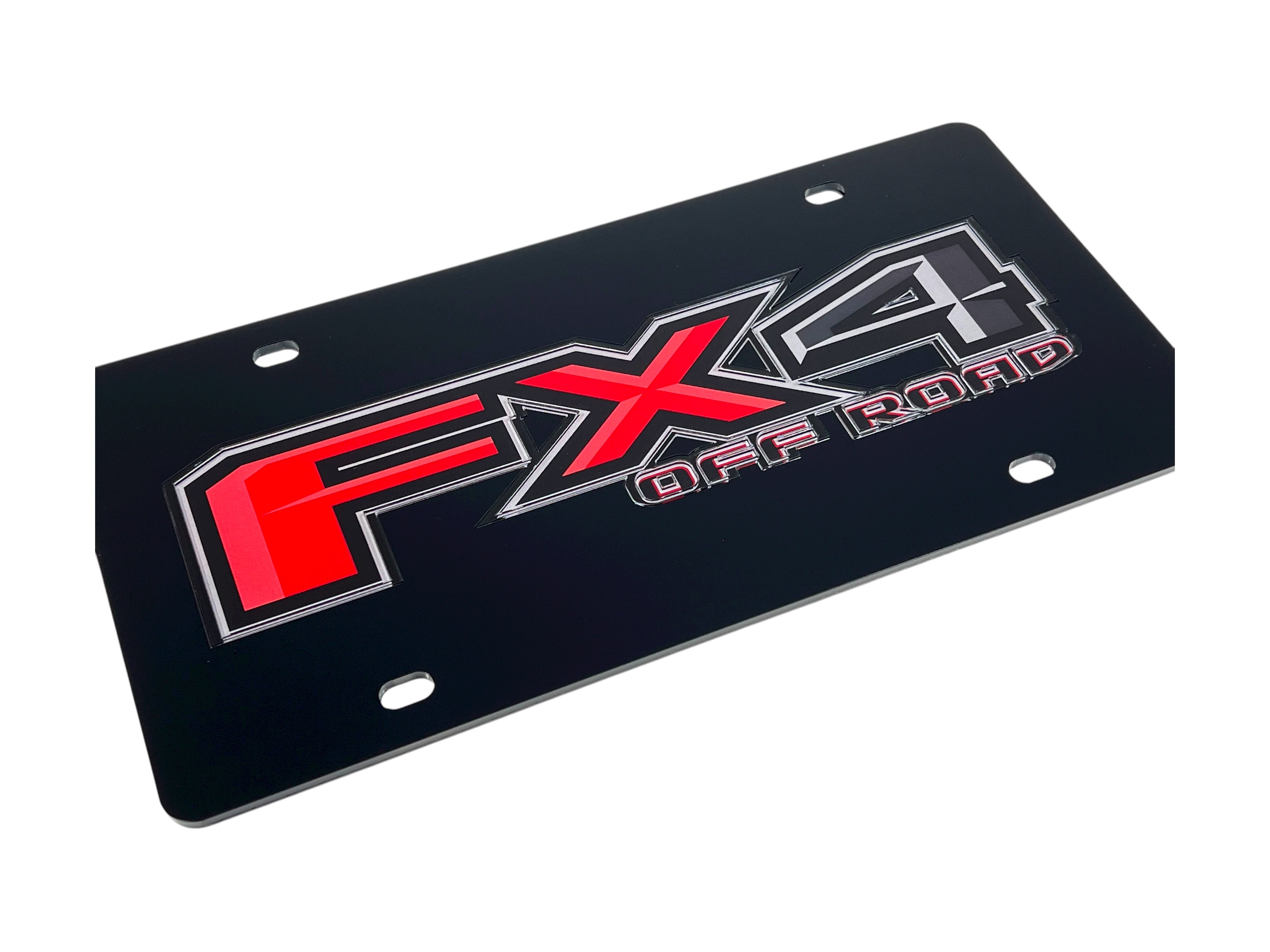 Ford FX4 Acrylic License Plate