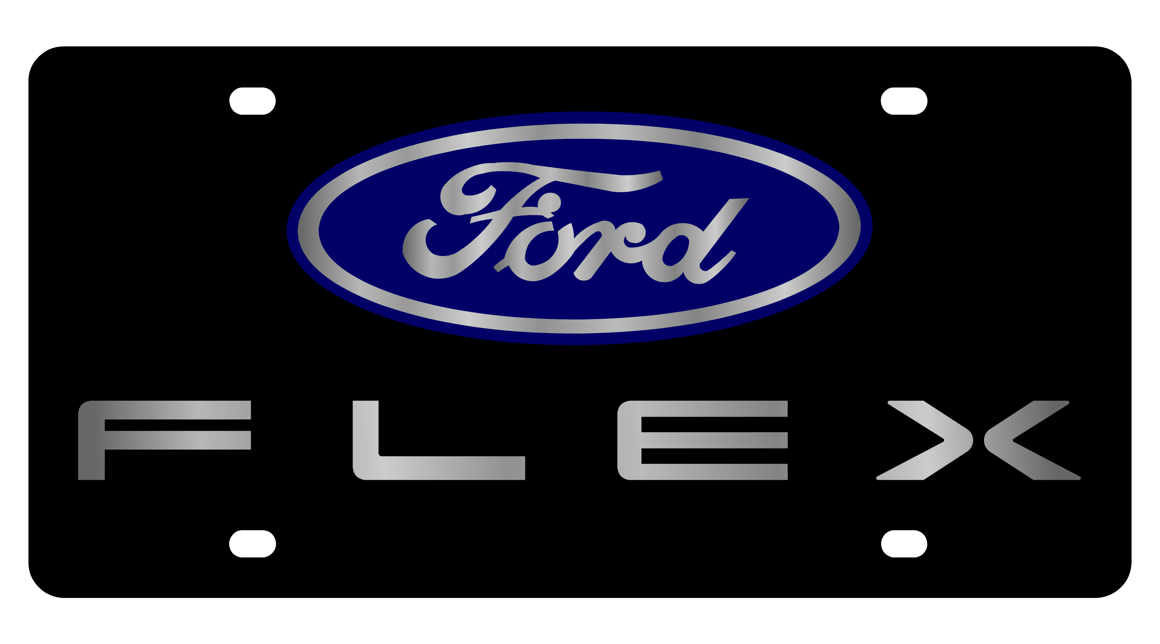 2013 Ford Flex Acrylic License Plate