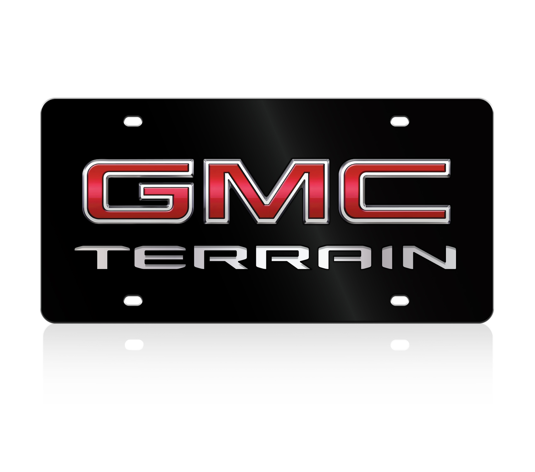 2019 GMC Terrain Acrylic License Plate