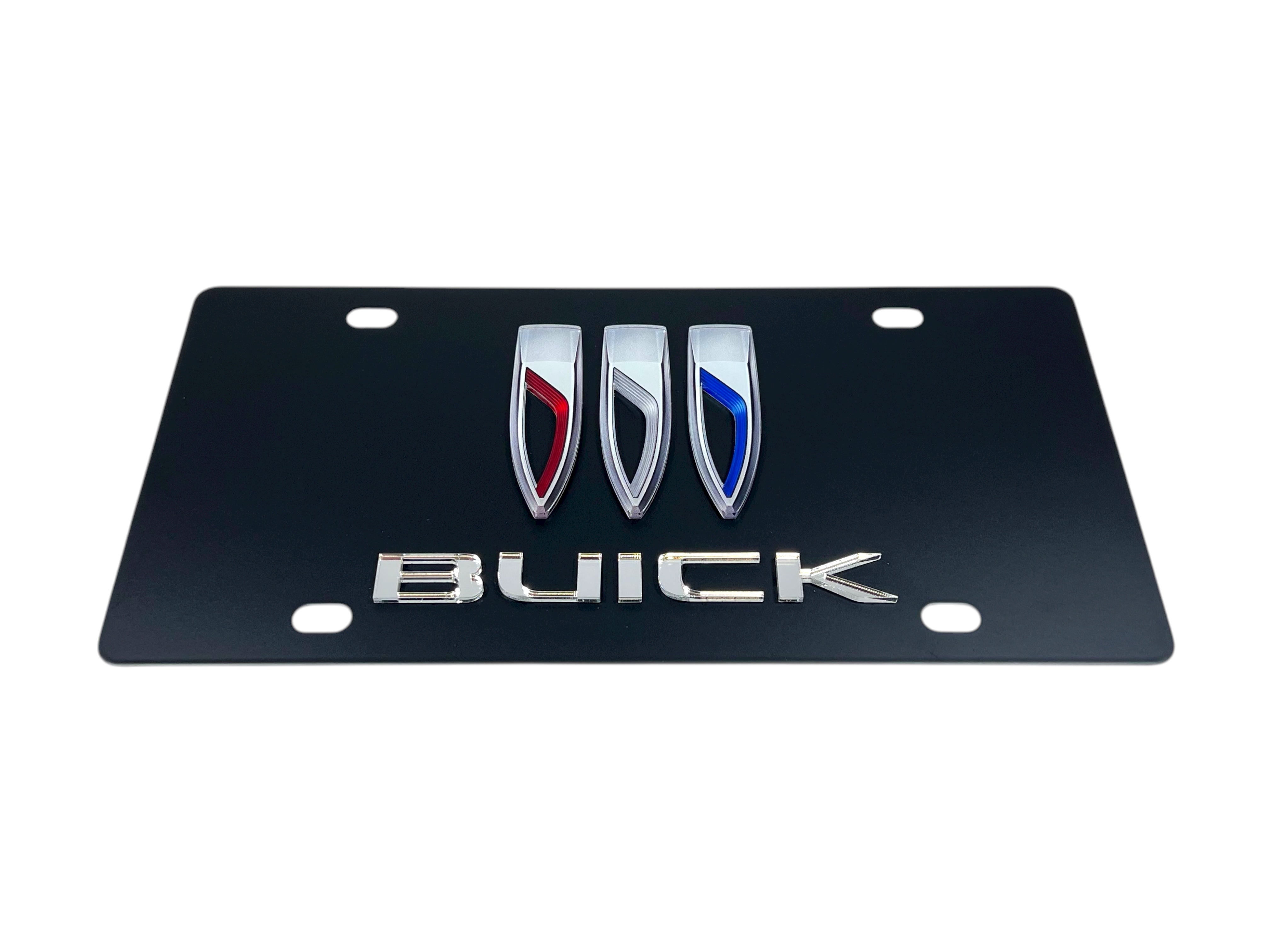 Buick Carbon Steel License Plate