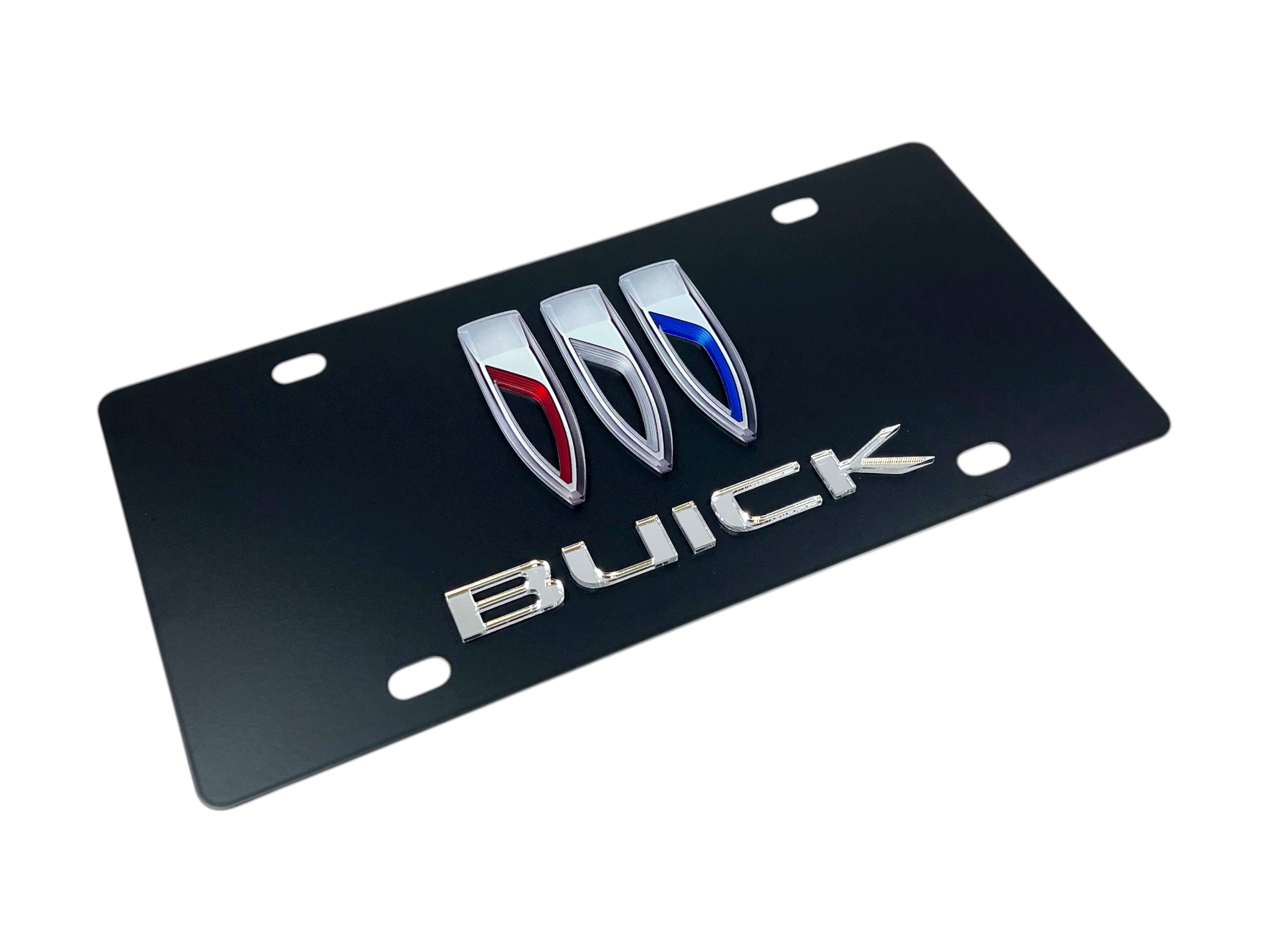Buick Carbon Steel License Plate