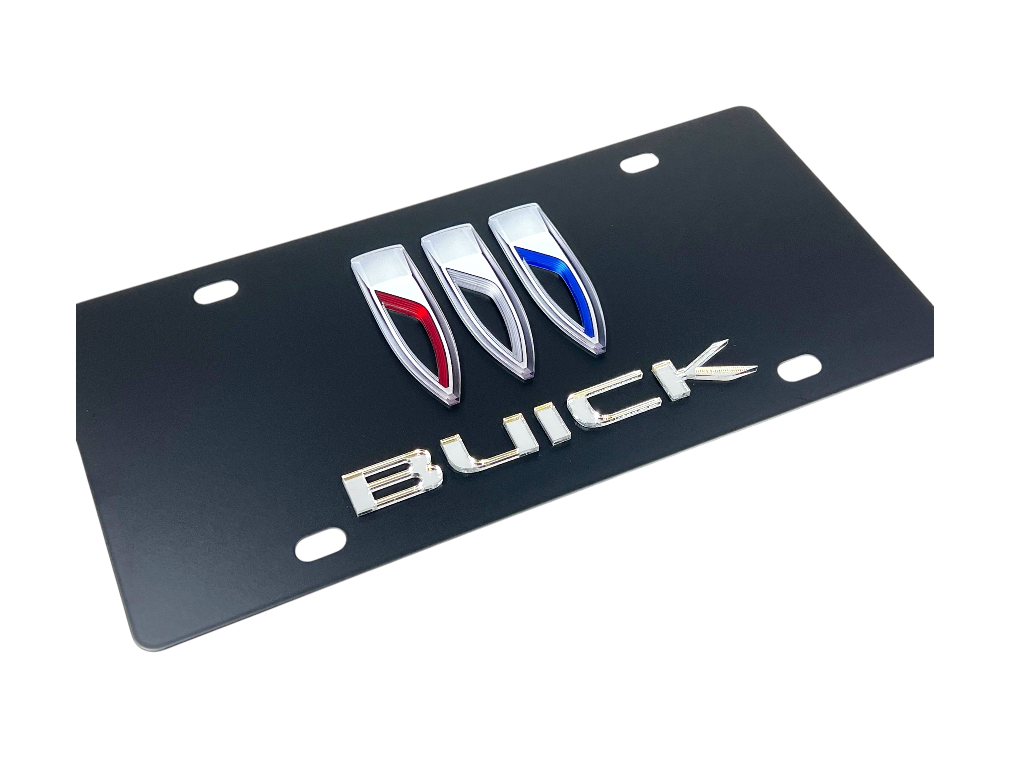 Buick Carbon Steel License Plate