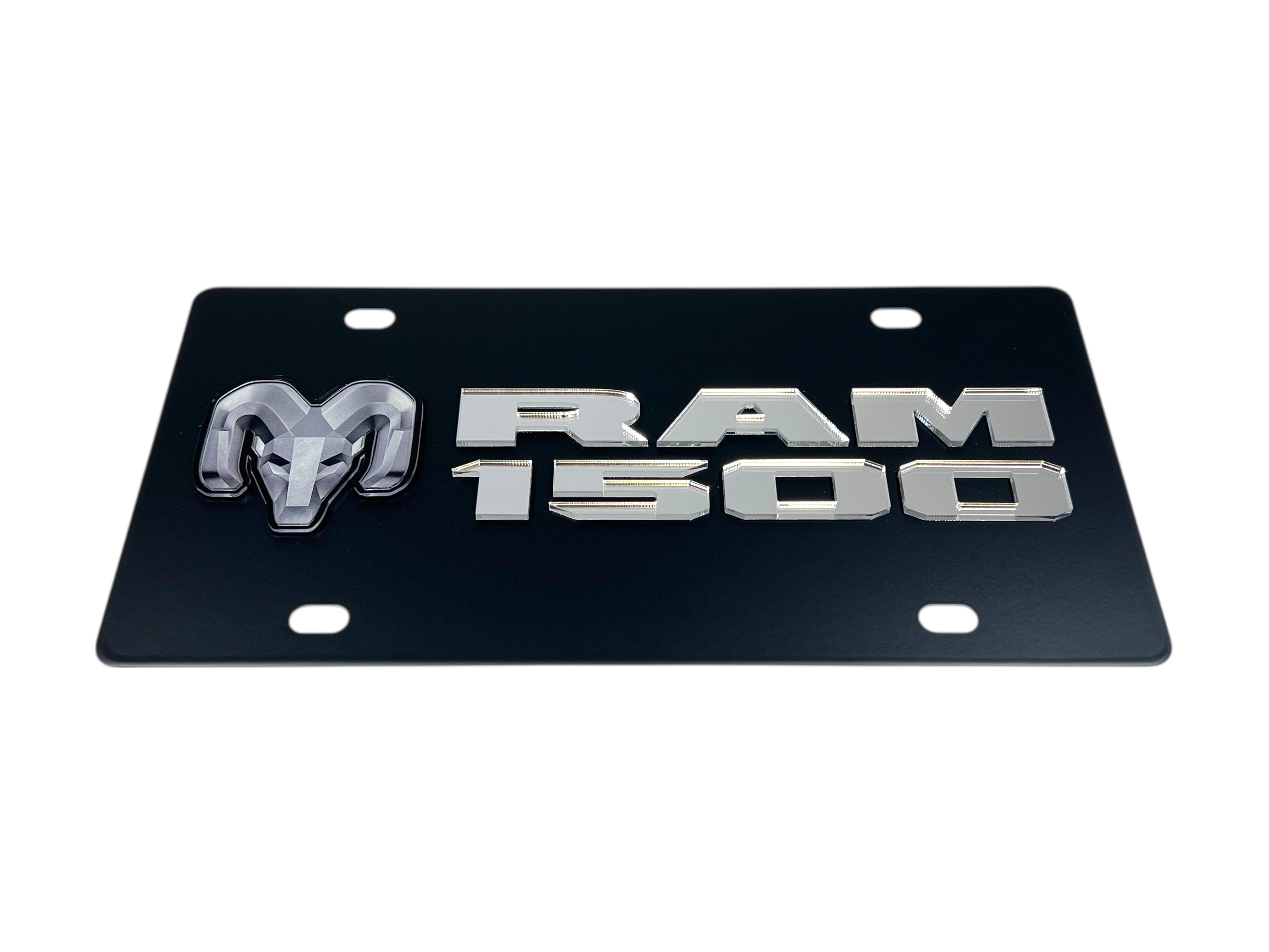 Dodge Ram 1500 Carbon Steel License Plate