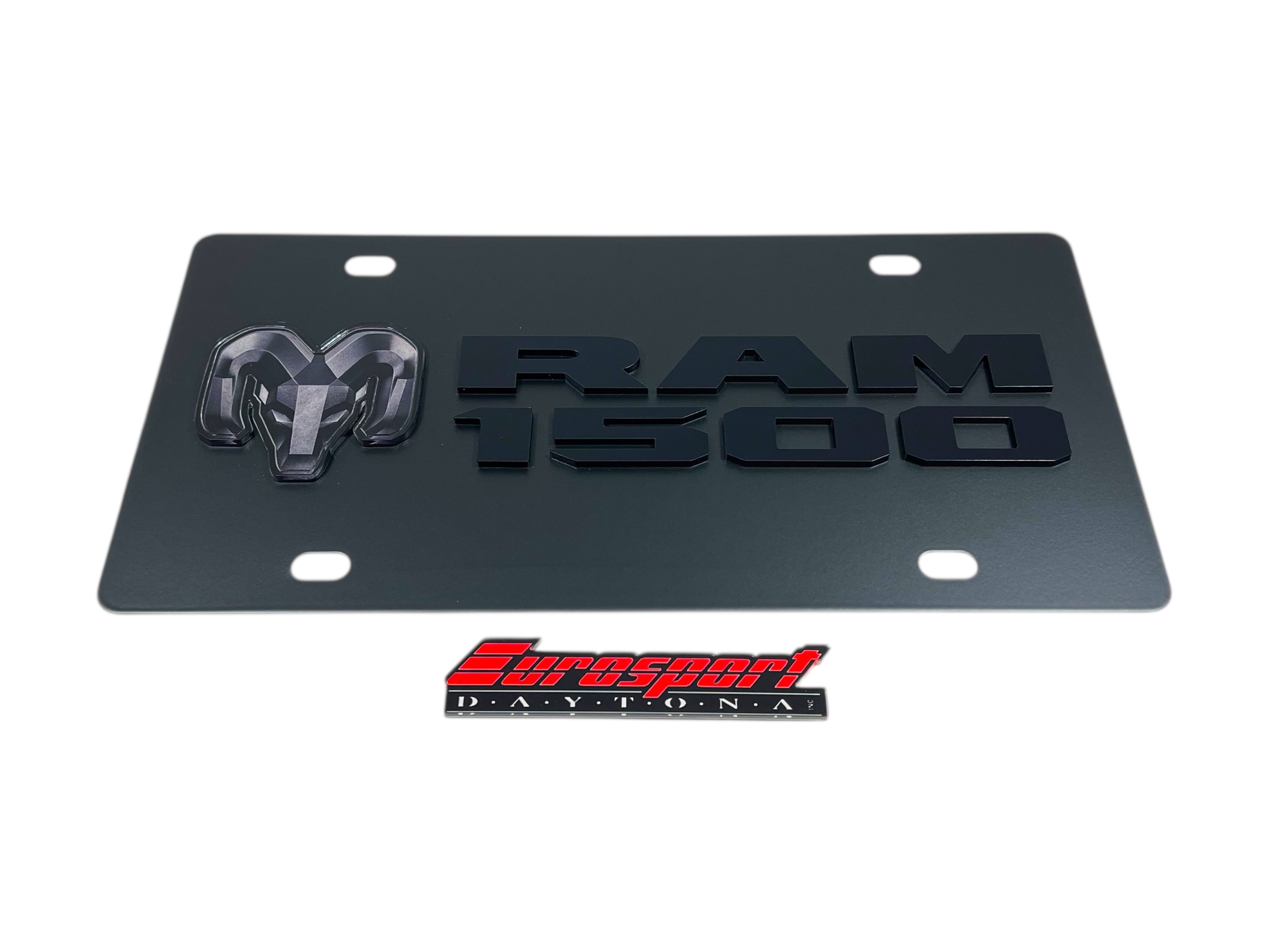 Dodge Ram 1500 Carbon Steel License Plate