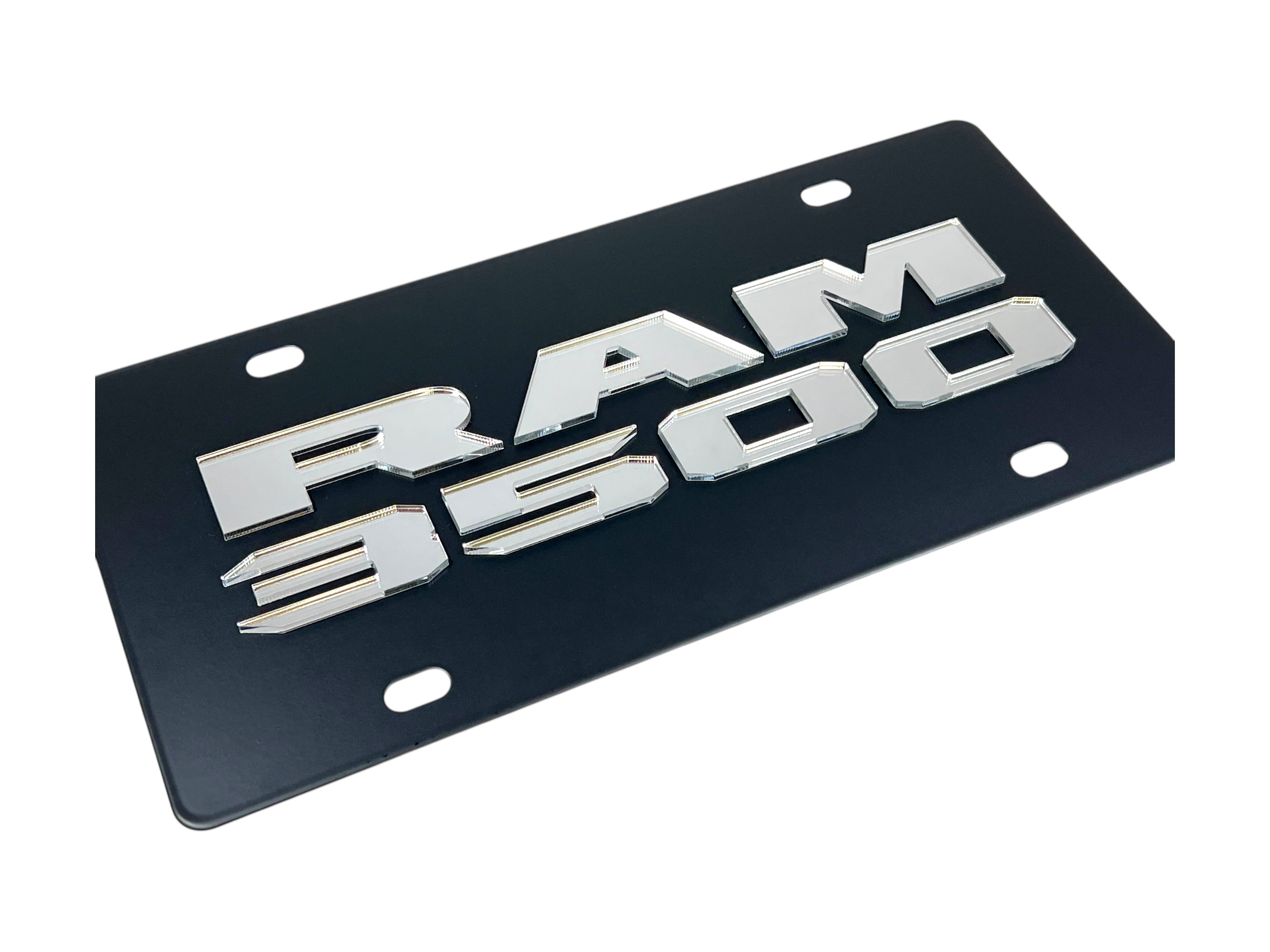 Dodge Ram 3500 Carbon Steel License Plate