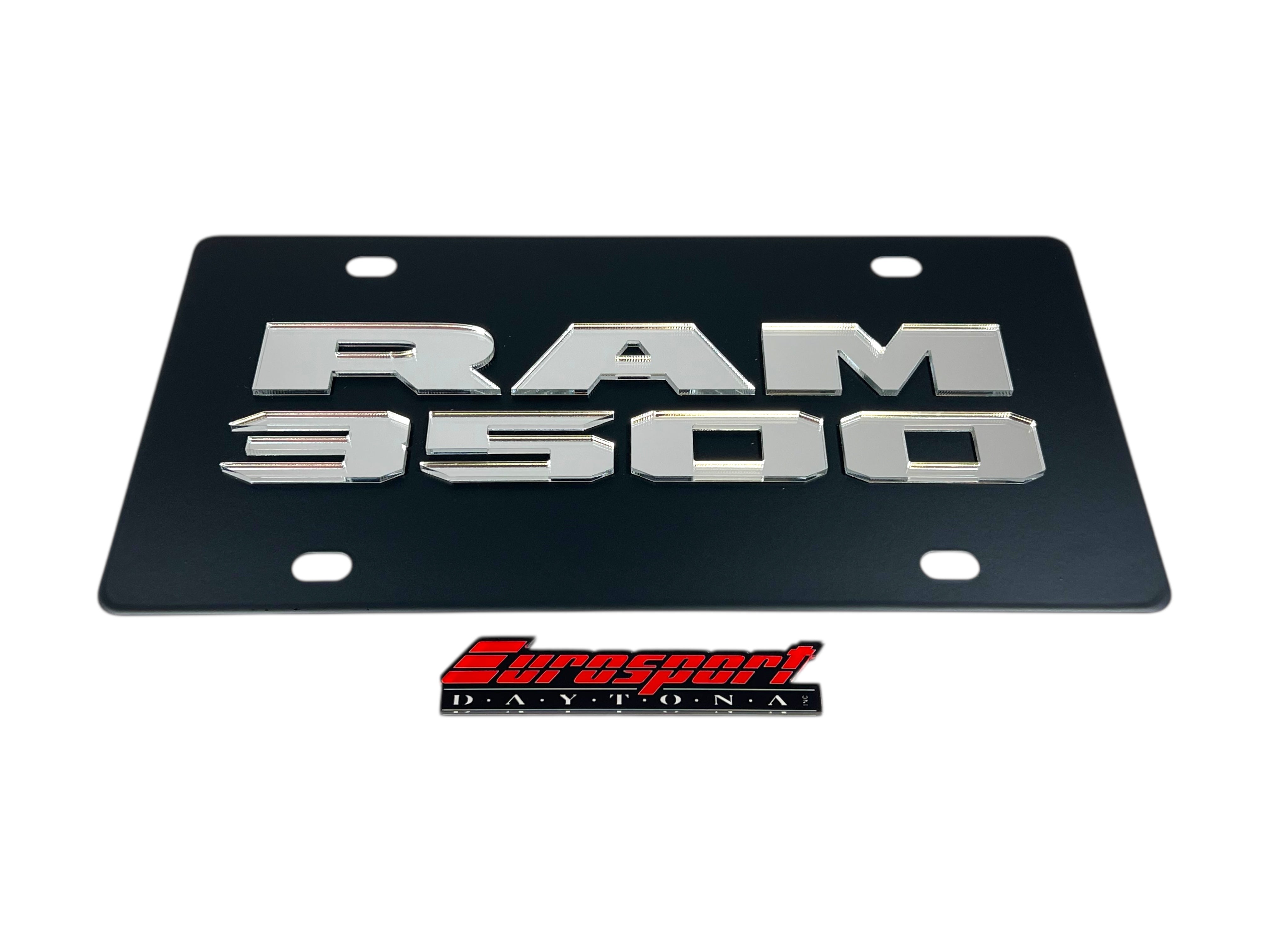 Dodge Ram 3500 Carbon Steel License Plate