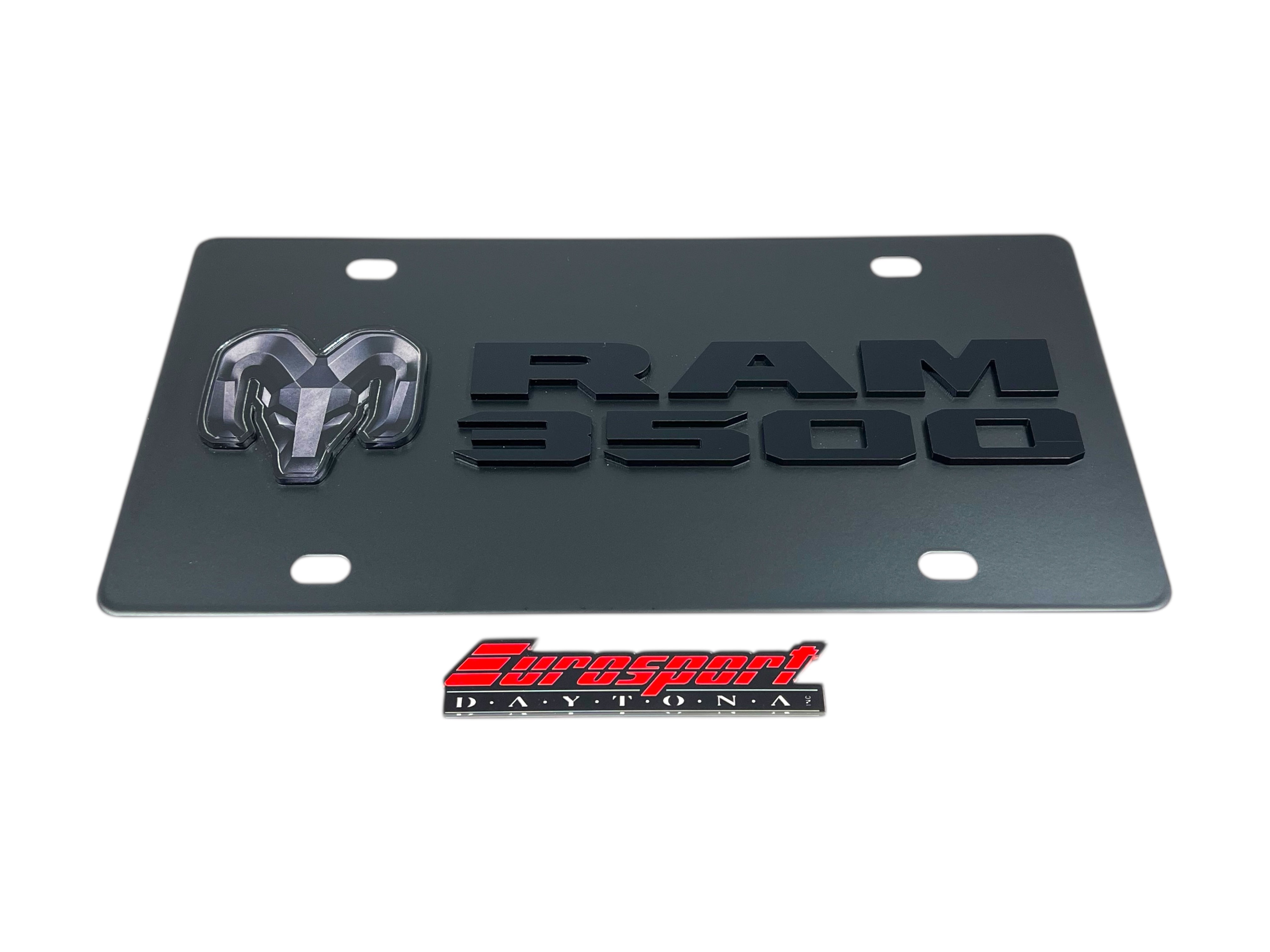 Dodge Ram 3500 Carbon Steel License Plate
