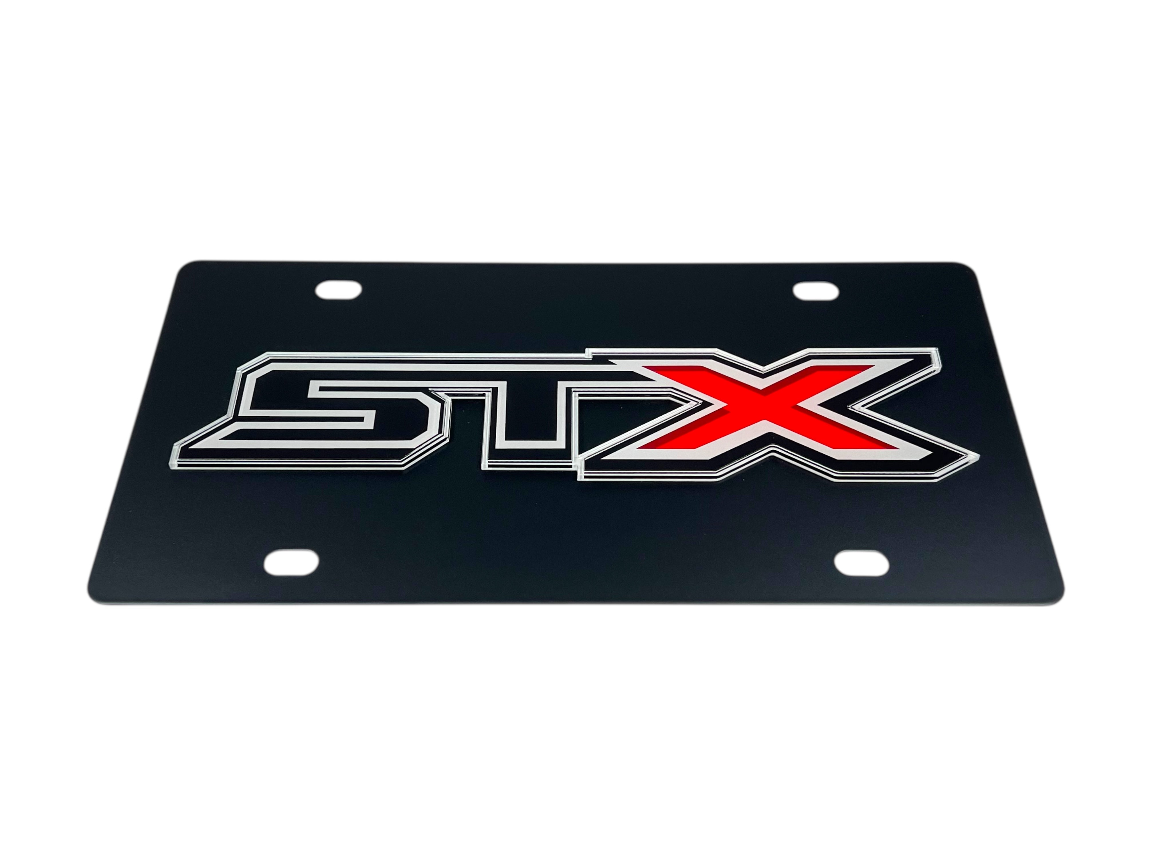 Ford F-150 STX Carbon Steel License Plate