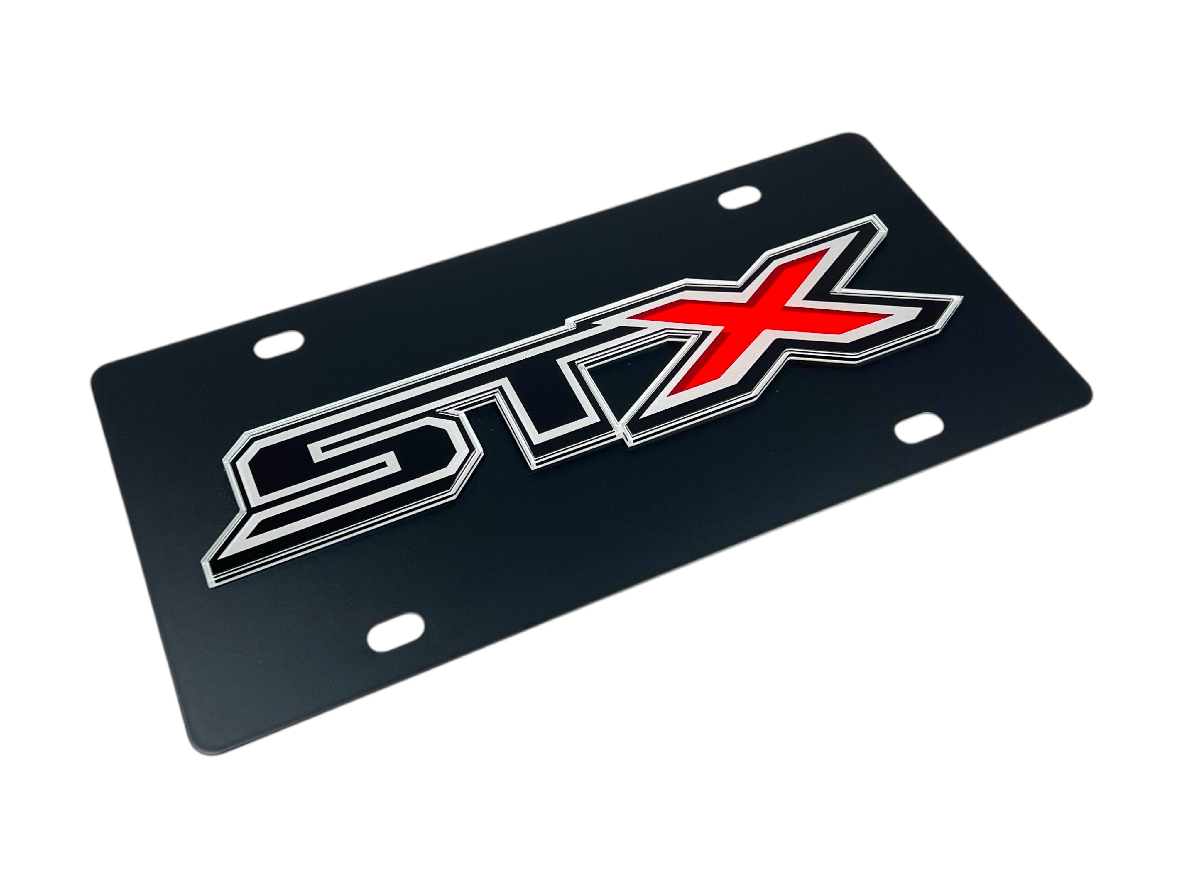 Ford F-150 STX Carbon Steel License Plate