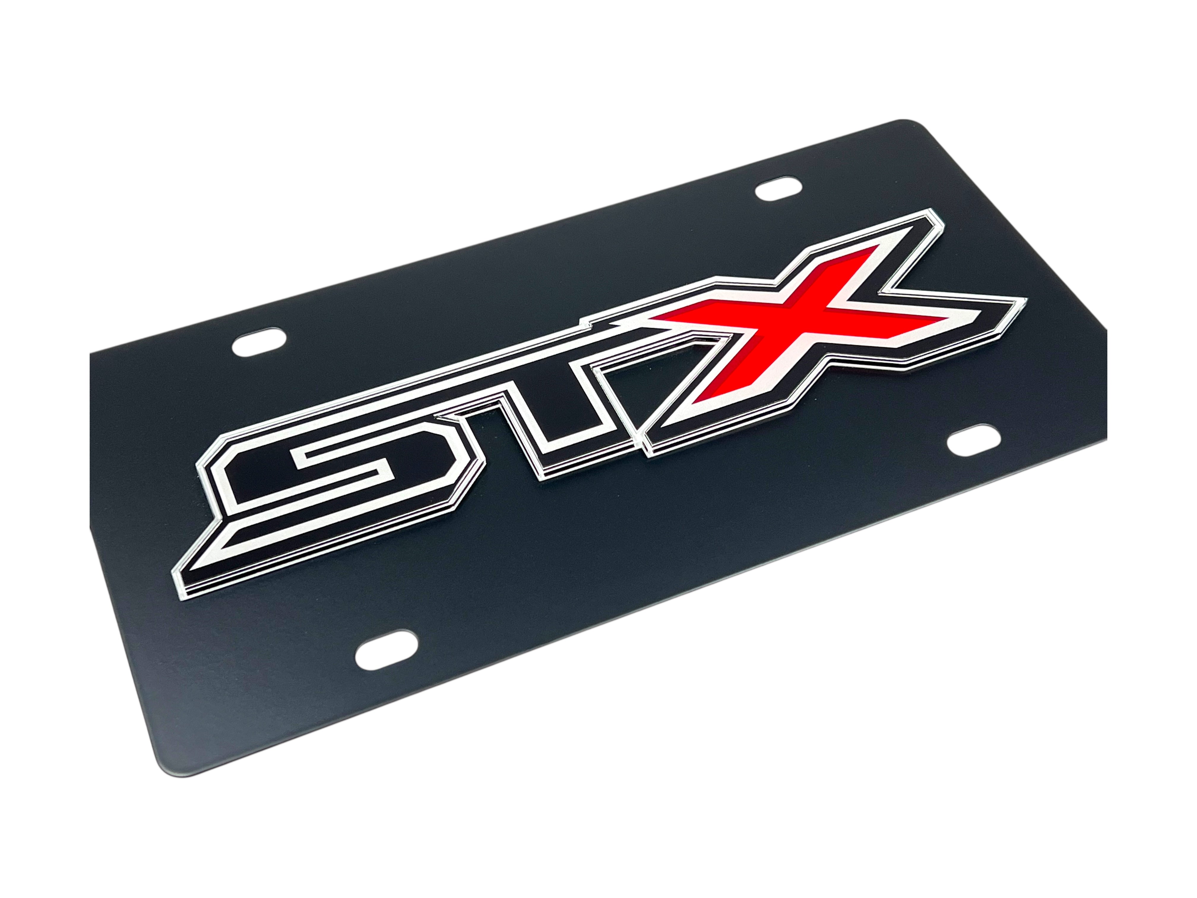 Ford F-150 STX Carbon Steel License Plate