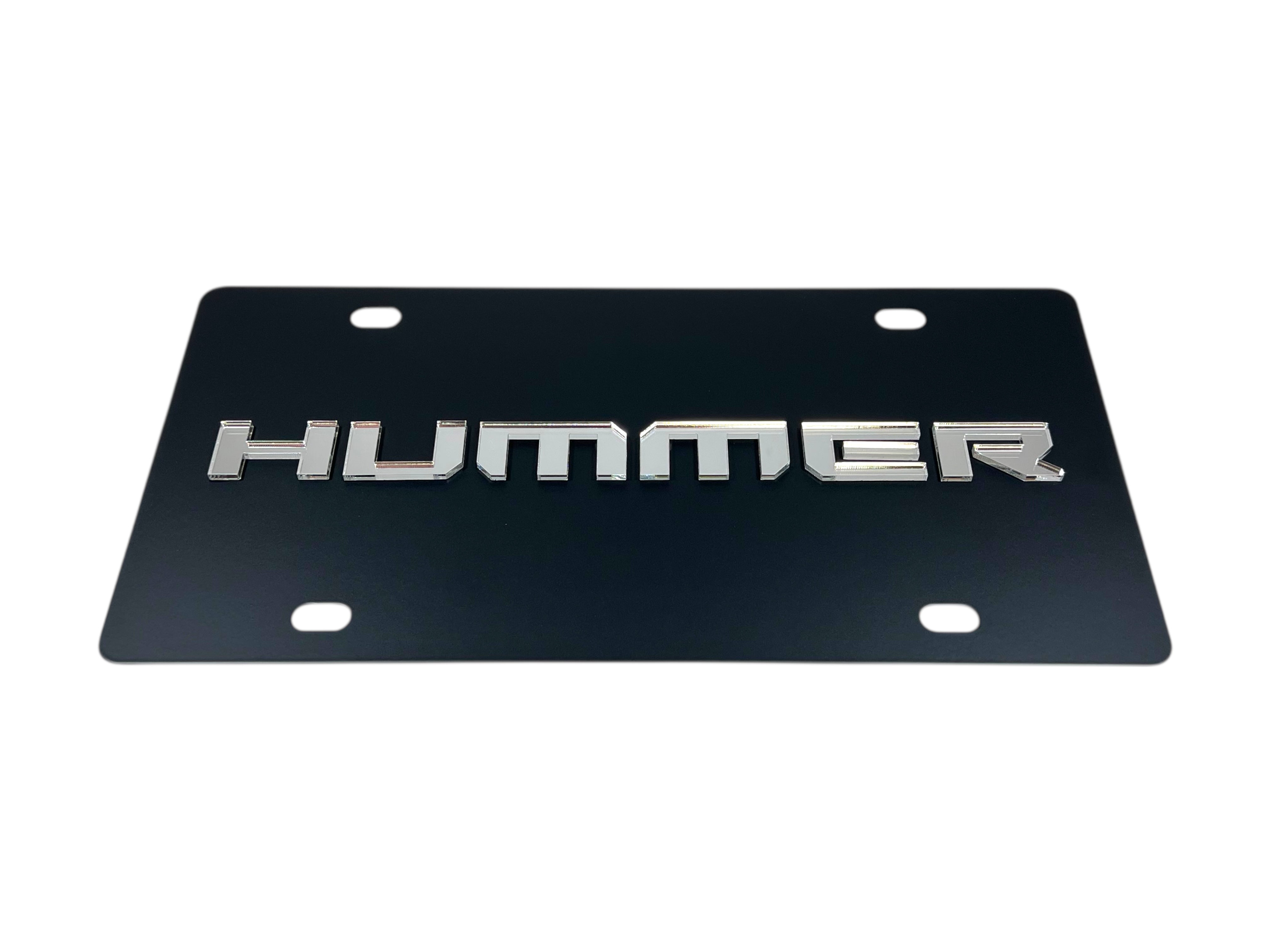 Hummer Carbon Steel License Plate