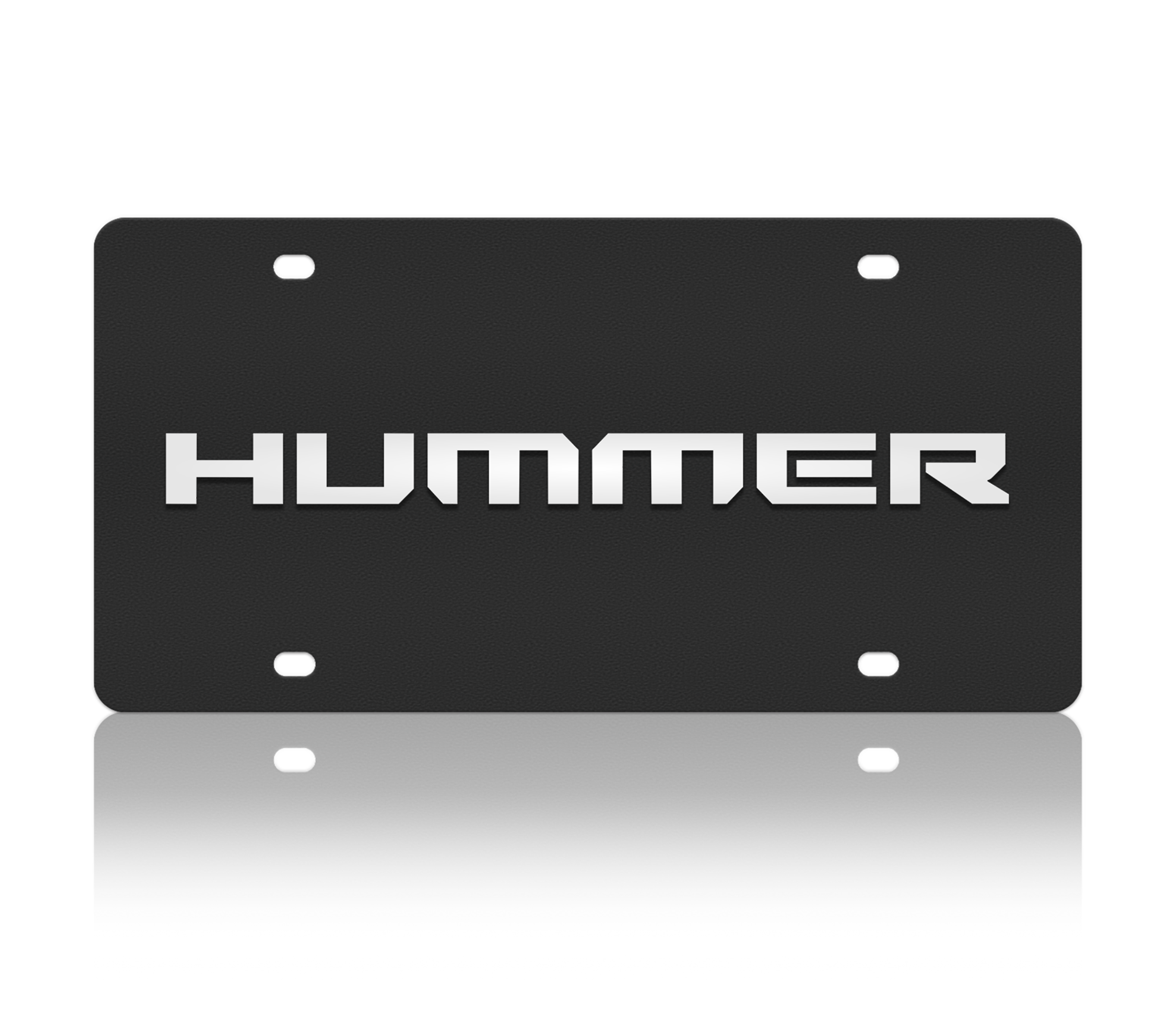Hummer Carbon Steel License Plate