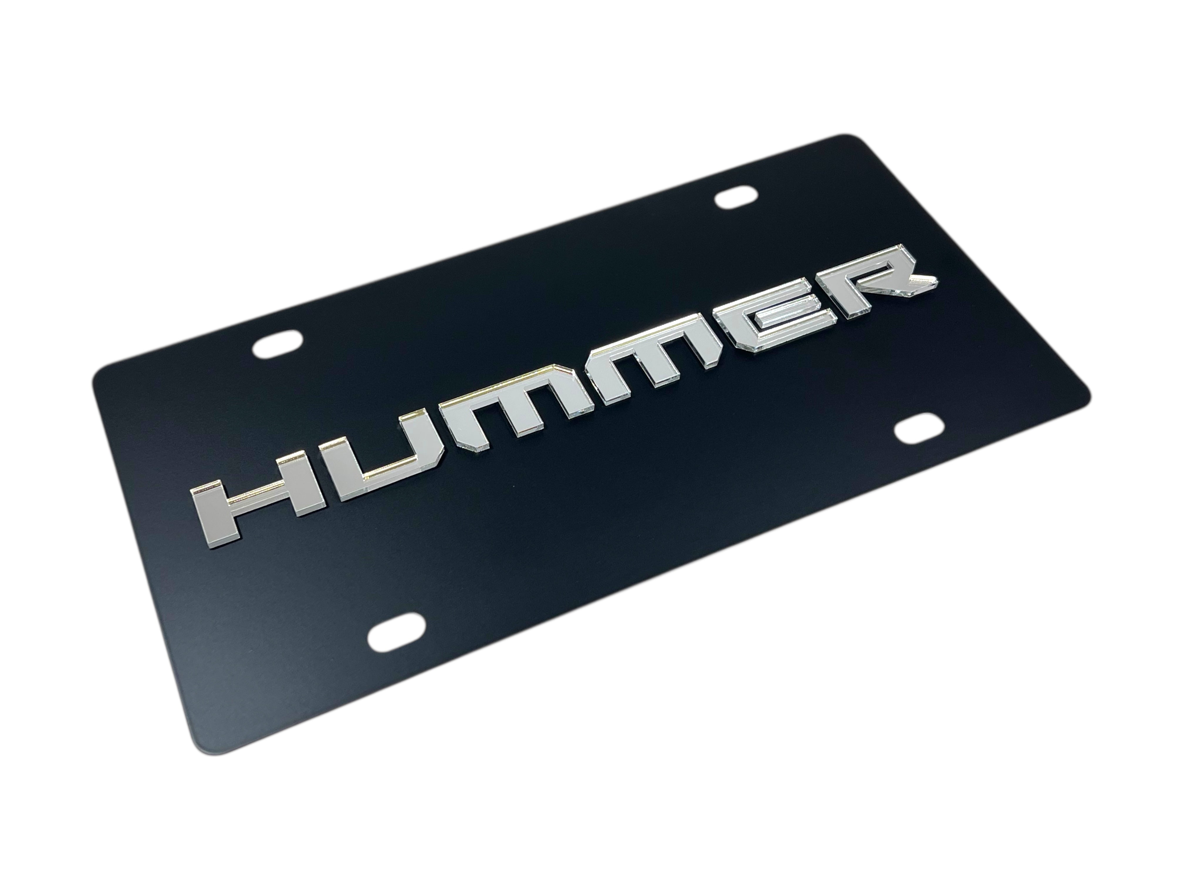 Hummer Carbon Steel License Plate