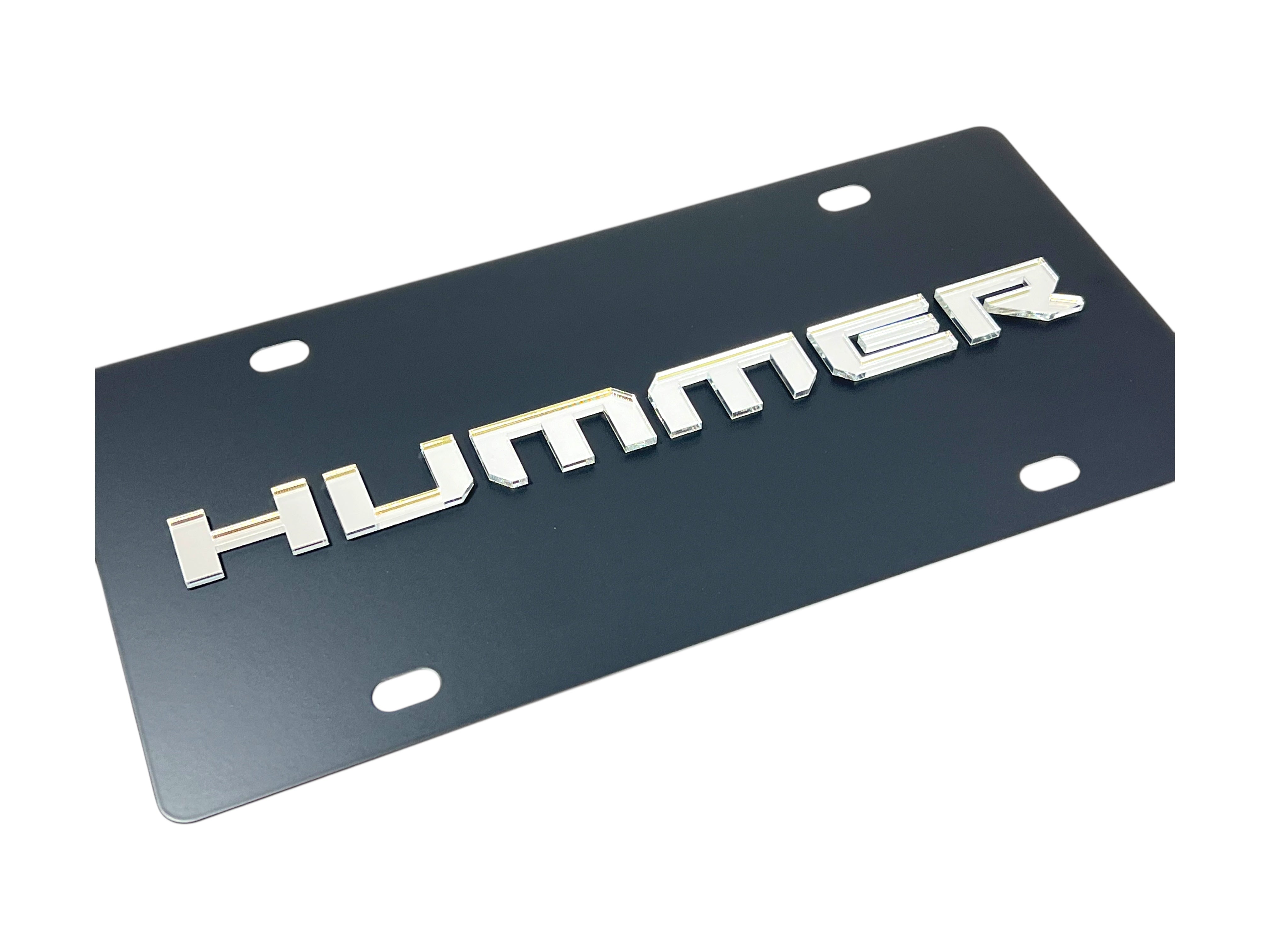 Hummer Carbon Steel License Plate