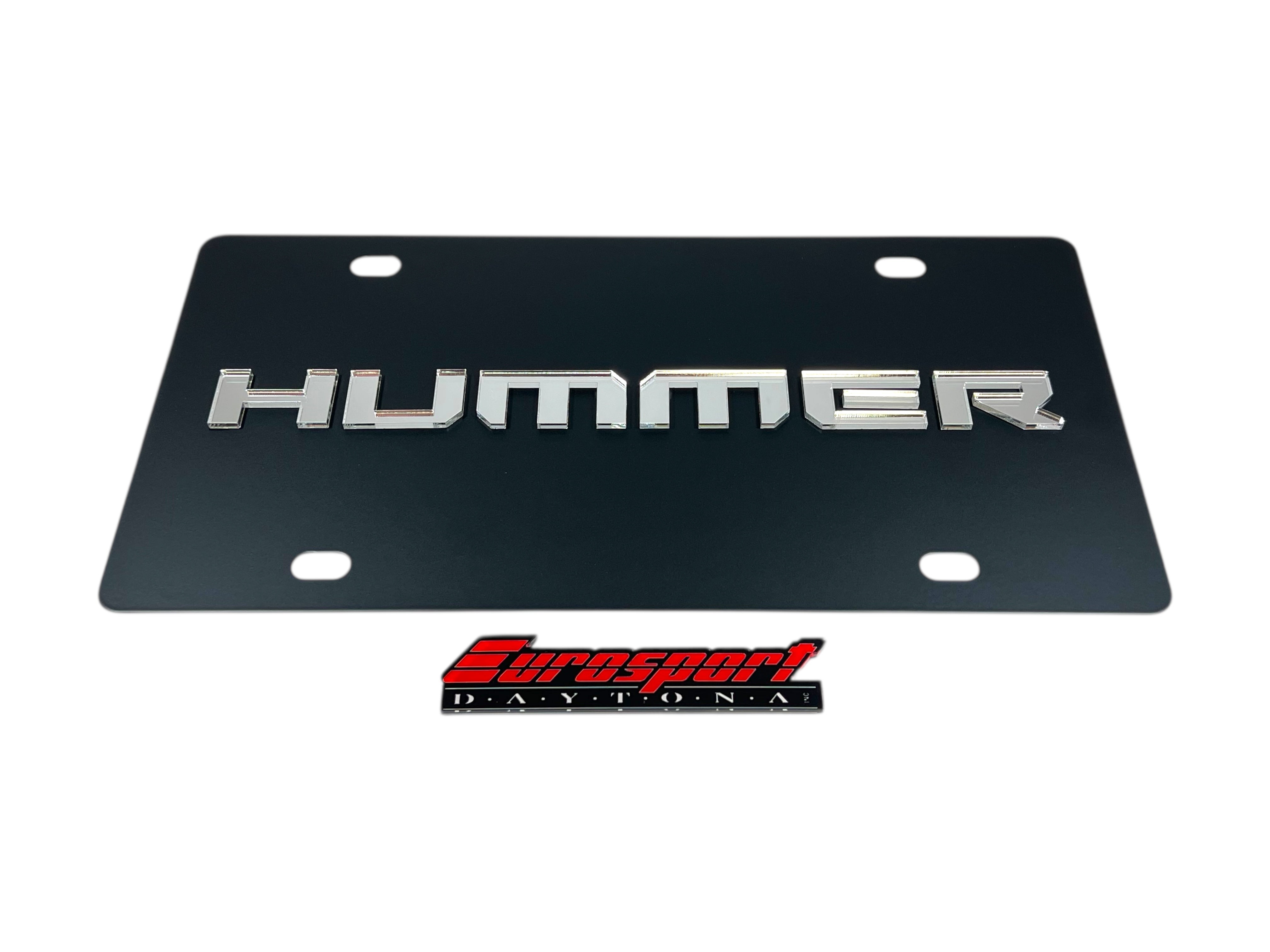 Hummer Carbon Steel License Plate